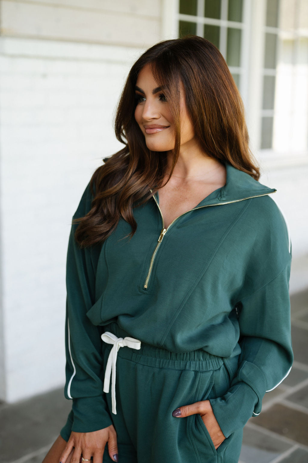 Lowrey Pullover Set-Pine