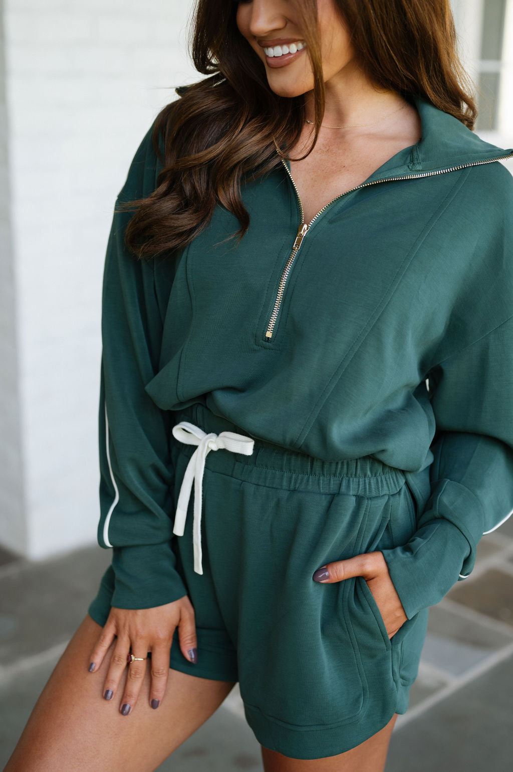 Lowrey Pullover Set-Pine