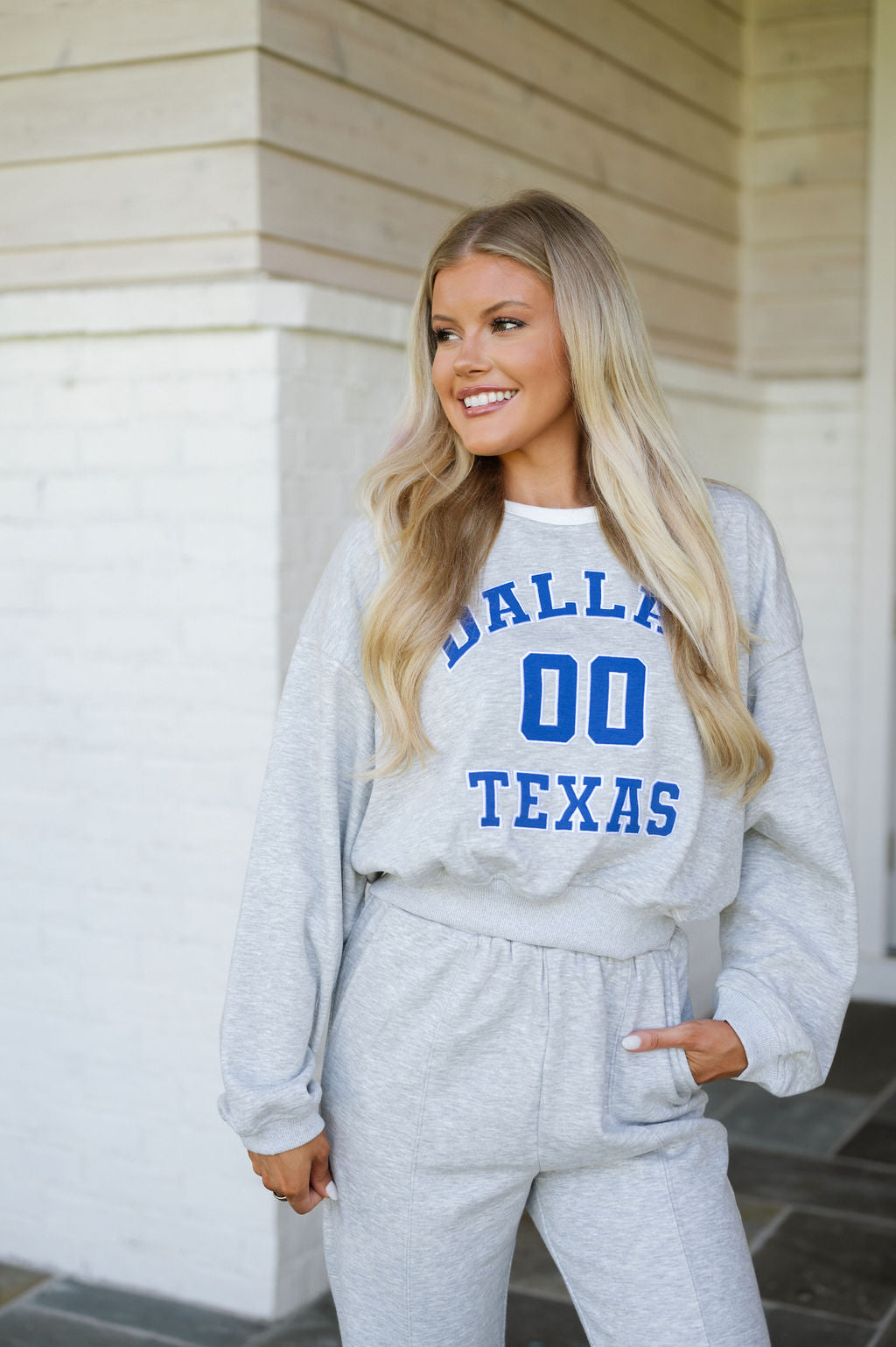 Dallas Sweat Set- Grey