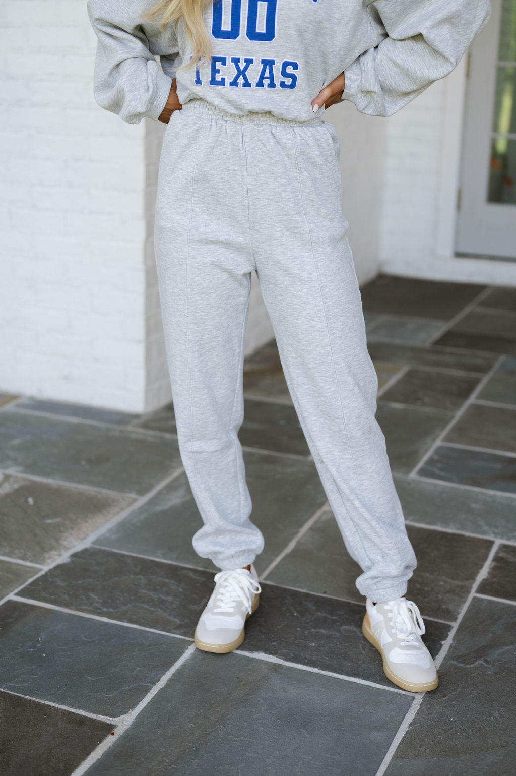 Dallas Sweat Set- Grey