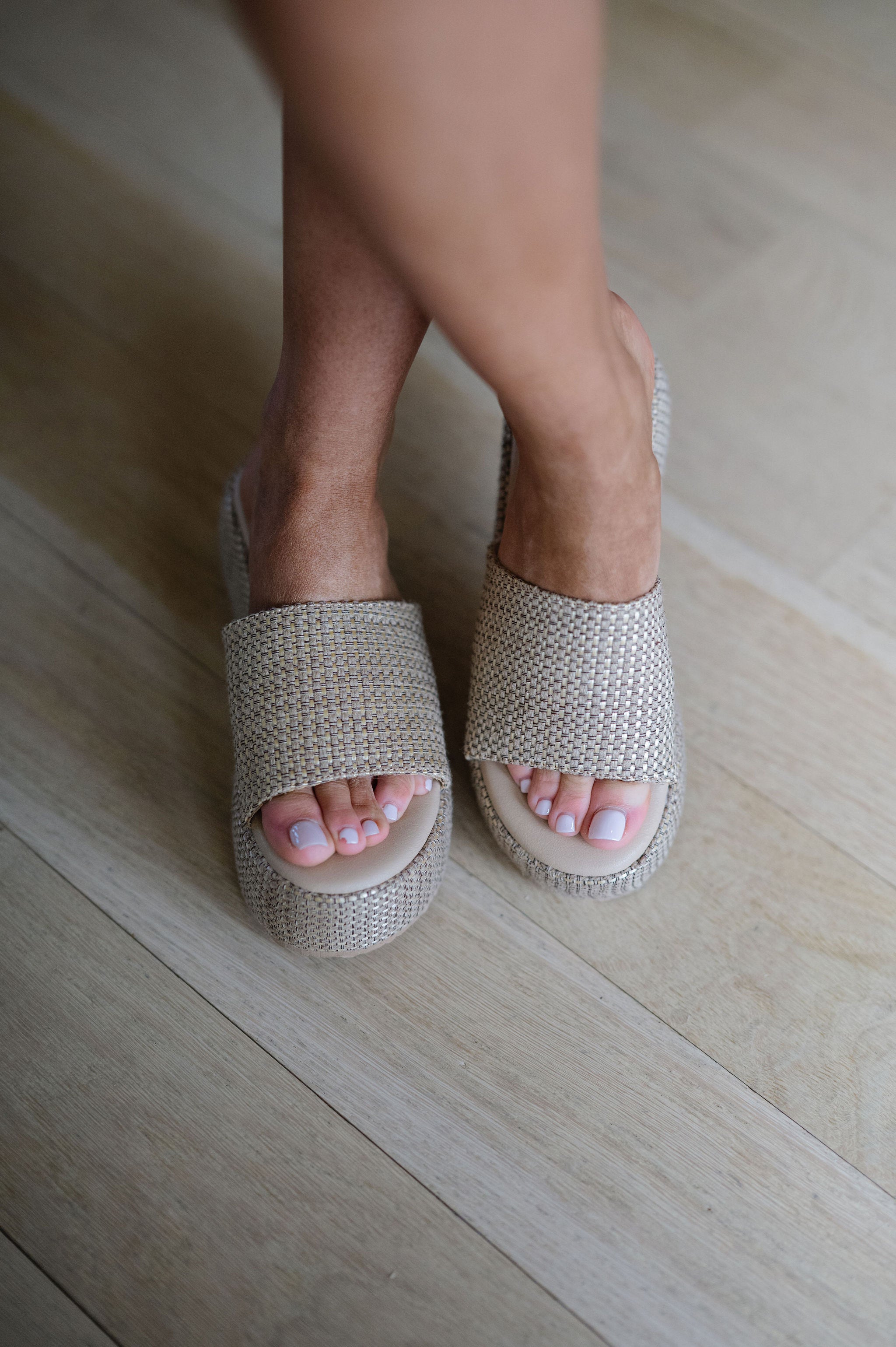 Pismo Platform Sandal-Tan Multi