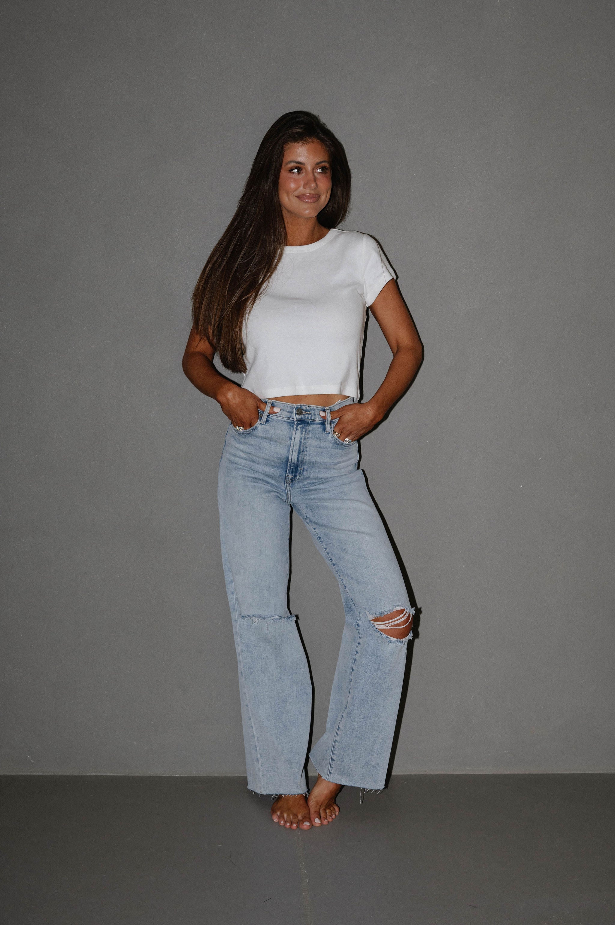 Logan Dad Jeans- Light Wash