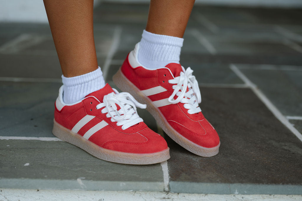 Christi Sneaker- Red