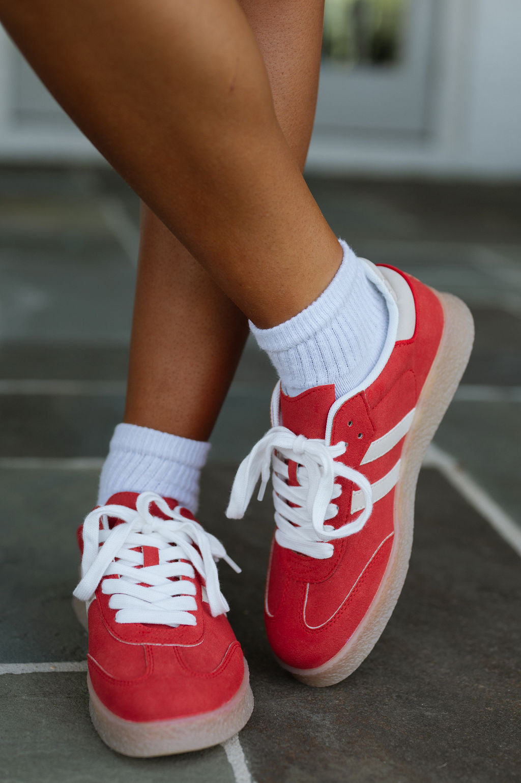 Christi Sneaker- Red