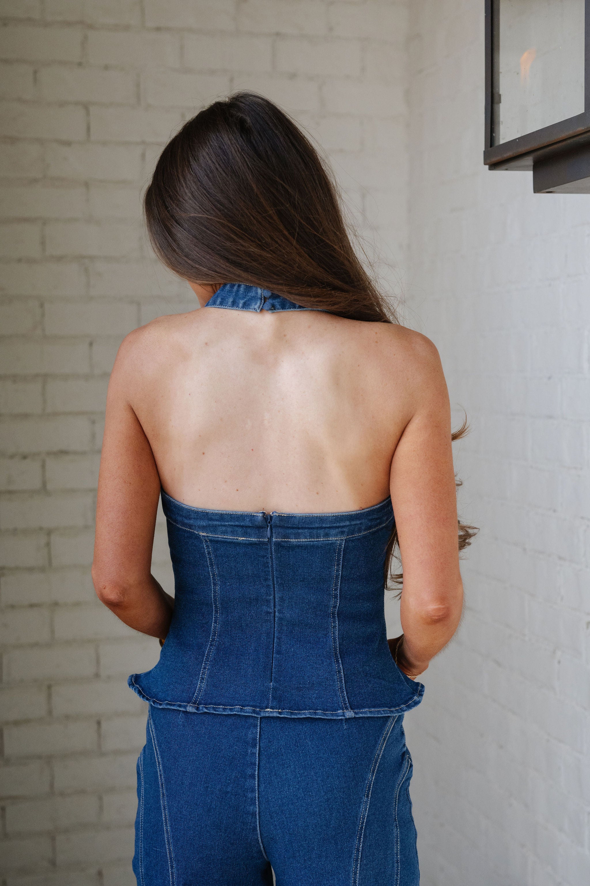 Annie Pants Set-Denim