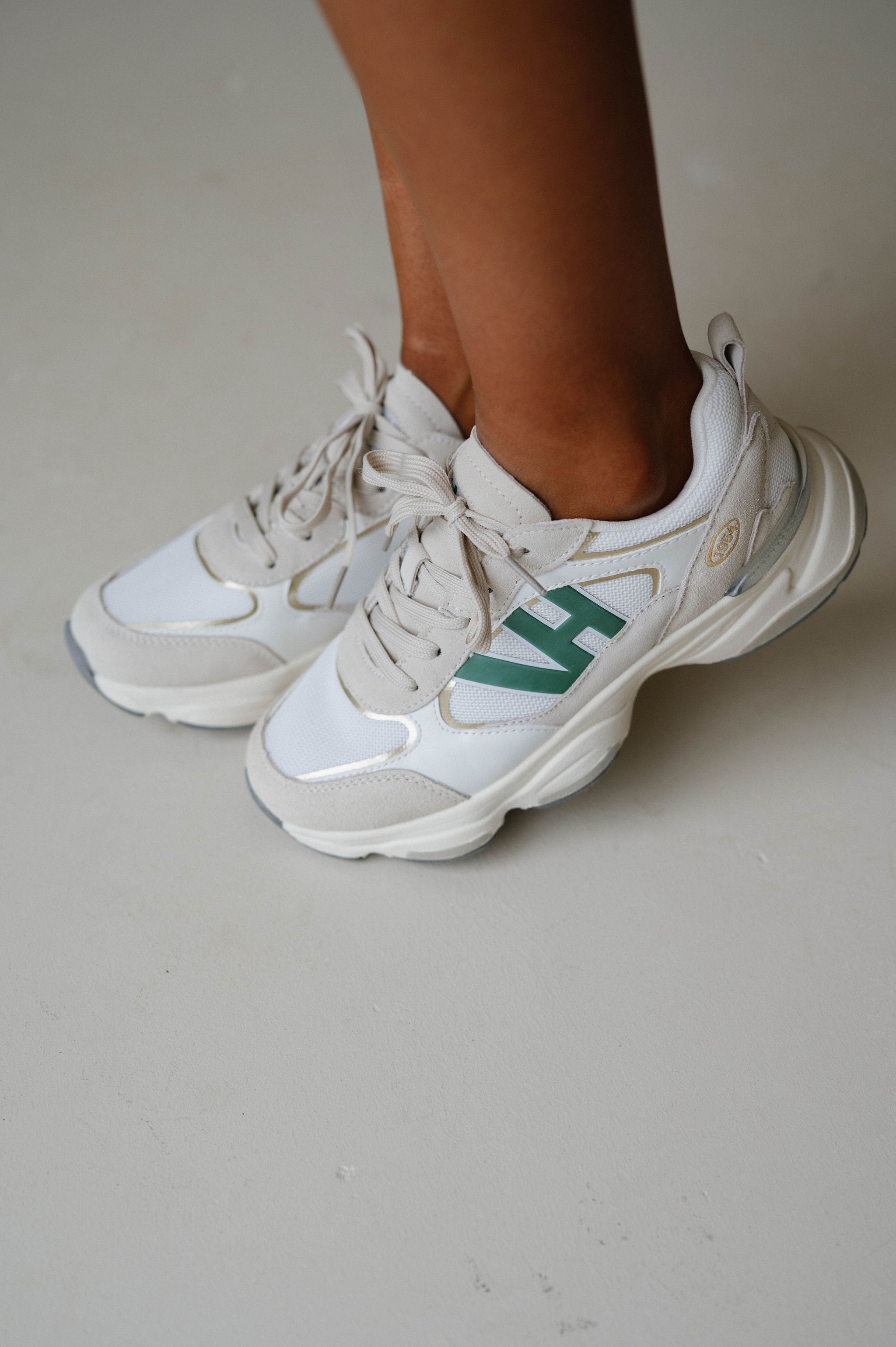 Dash 2 Sneakers-White/Green