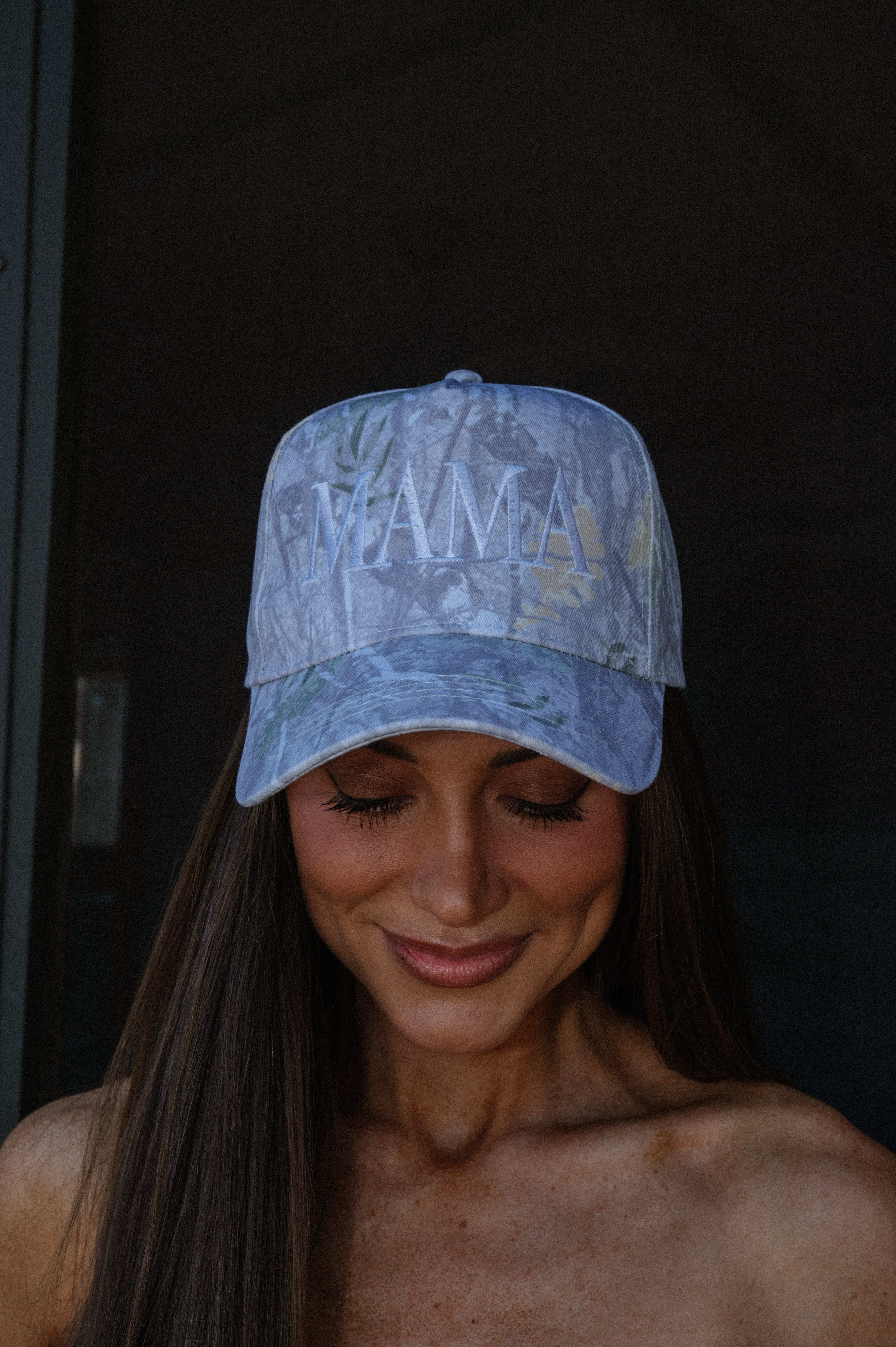 "MAMA" Camo Trucker Hat