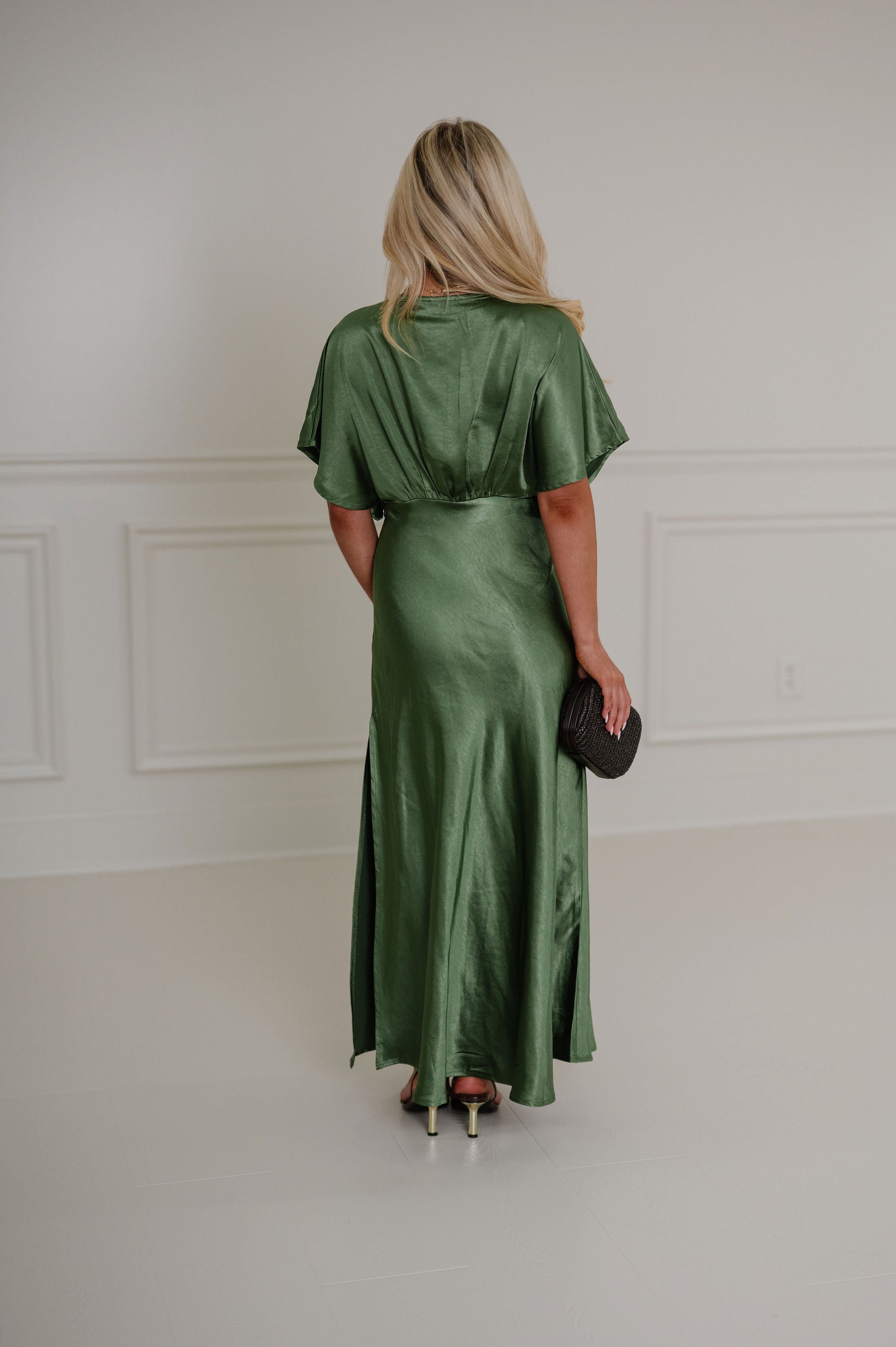 Mallorie Maxi Dress-Green