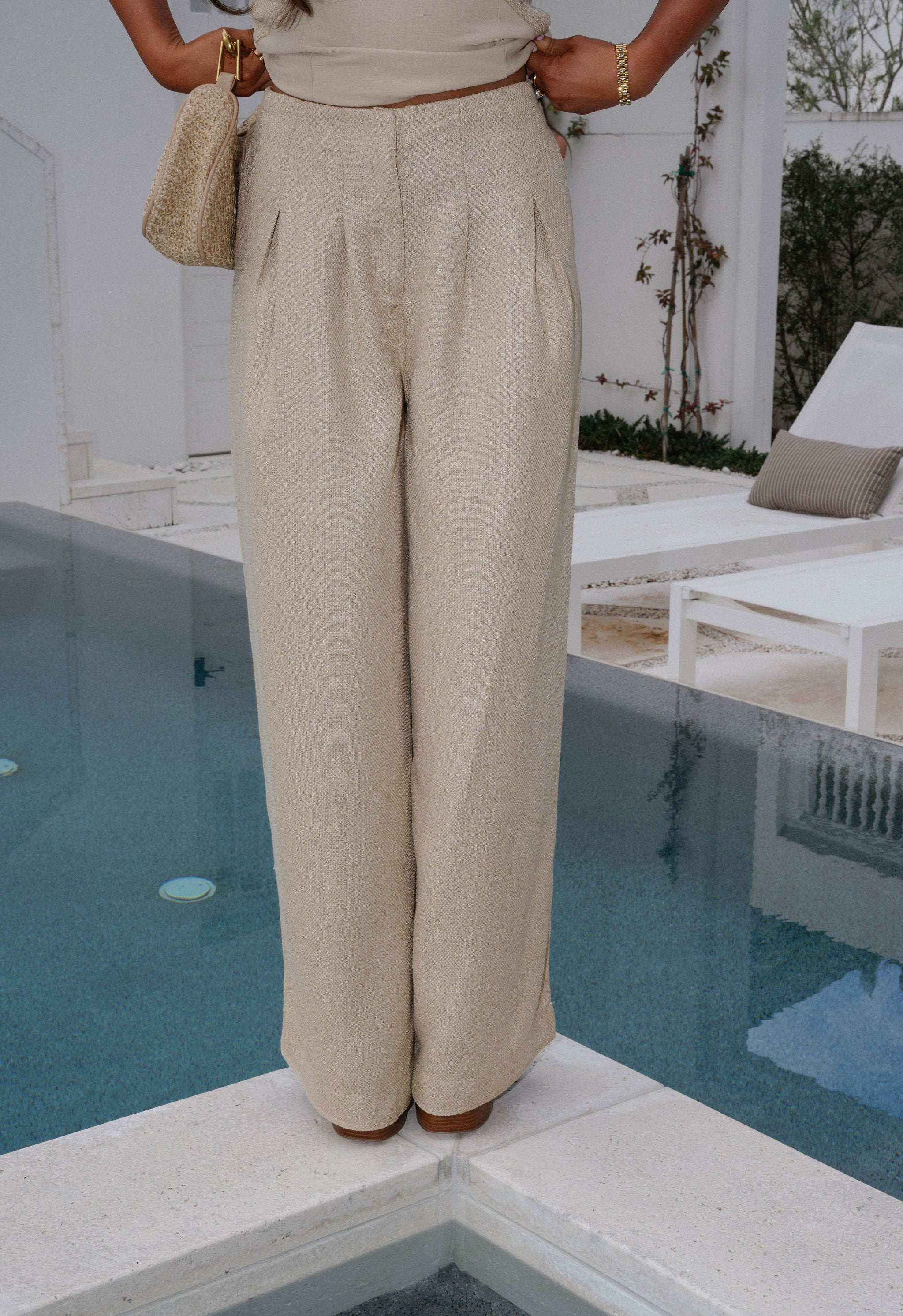 Juniper Pants-Beige