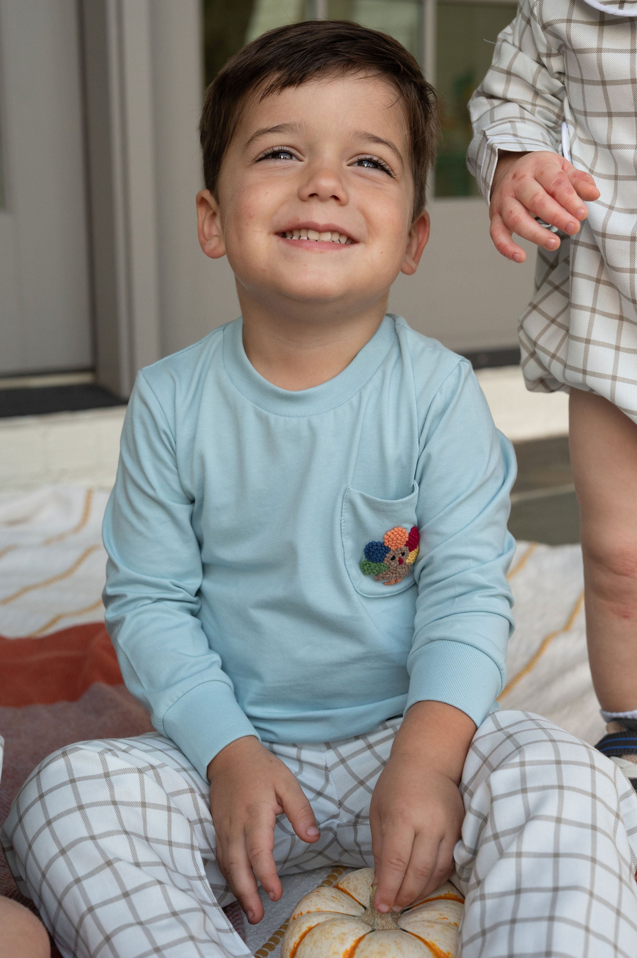 Turkey Time Boy Pants Set