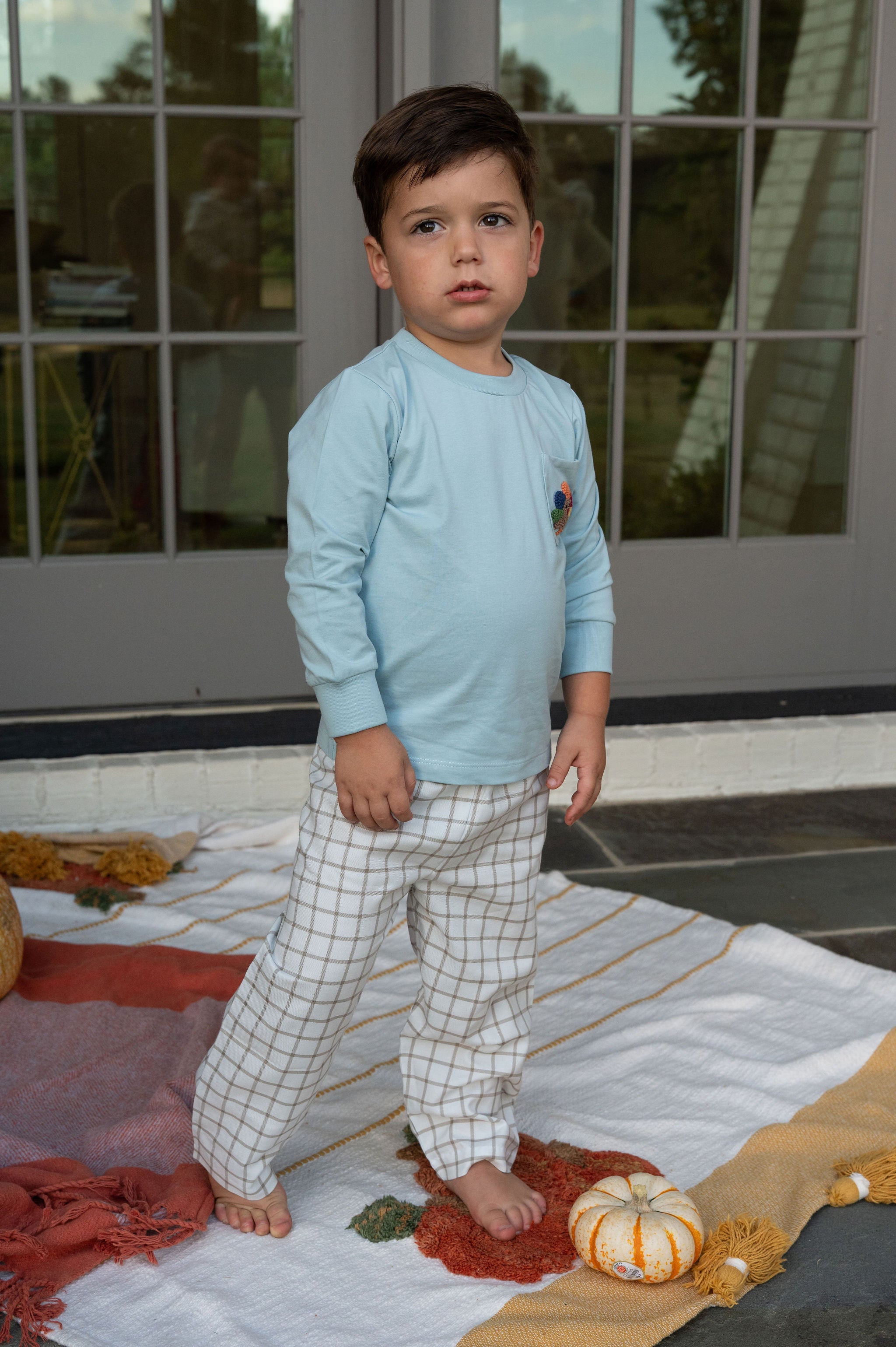 Turkey Time Boy Pants Set