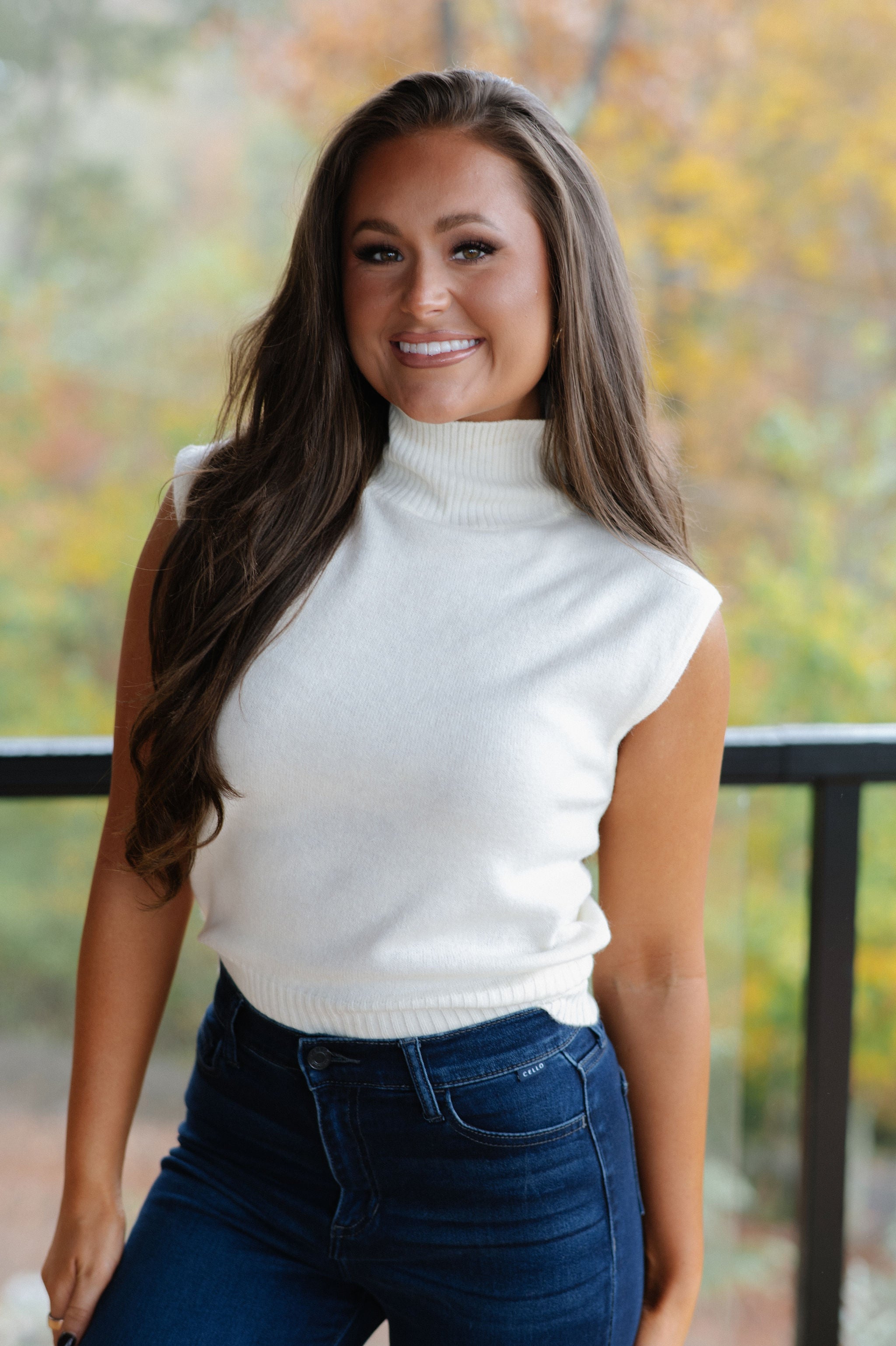 DOORBUSTER// Penny Sweater-Cream