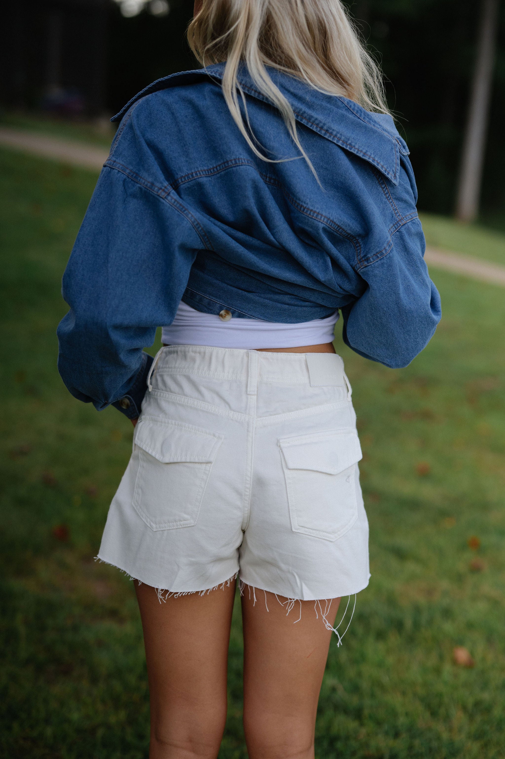 Vino Shorts-Pearl