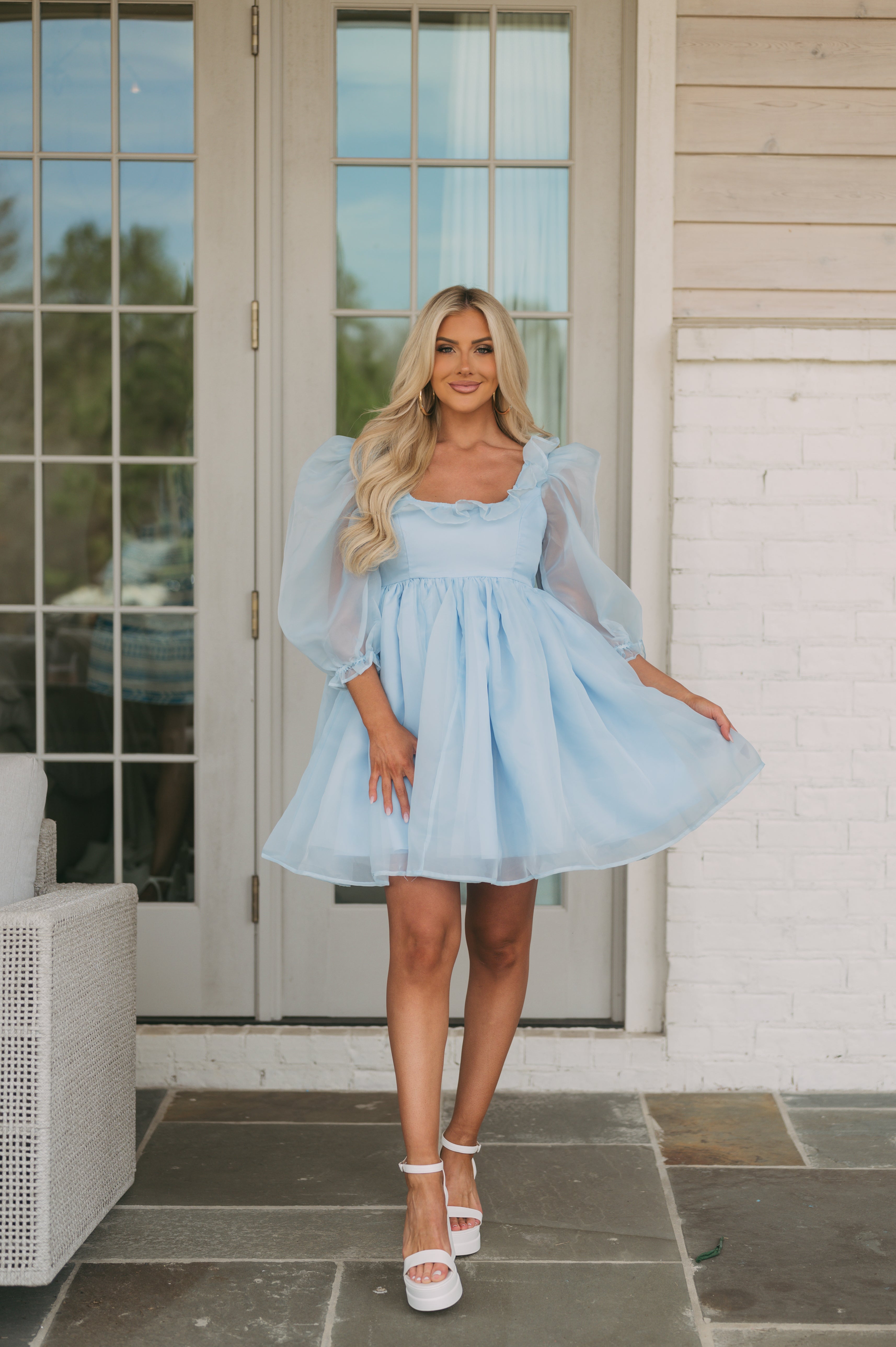 Ruffle Babydoll Dress