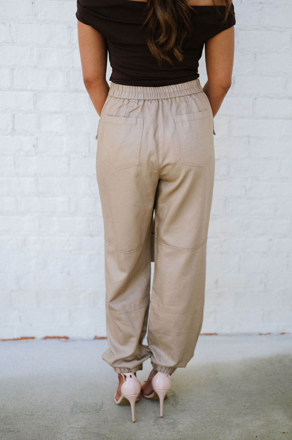 Andy Cargo Pants-Taupe