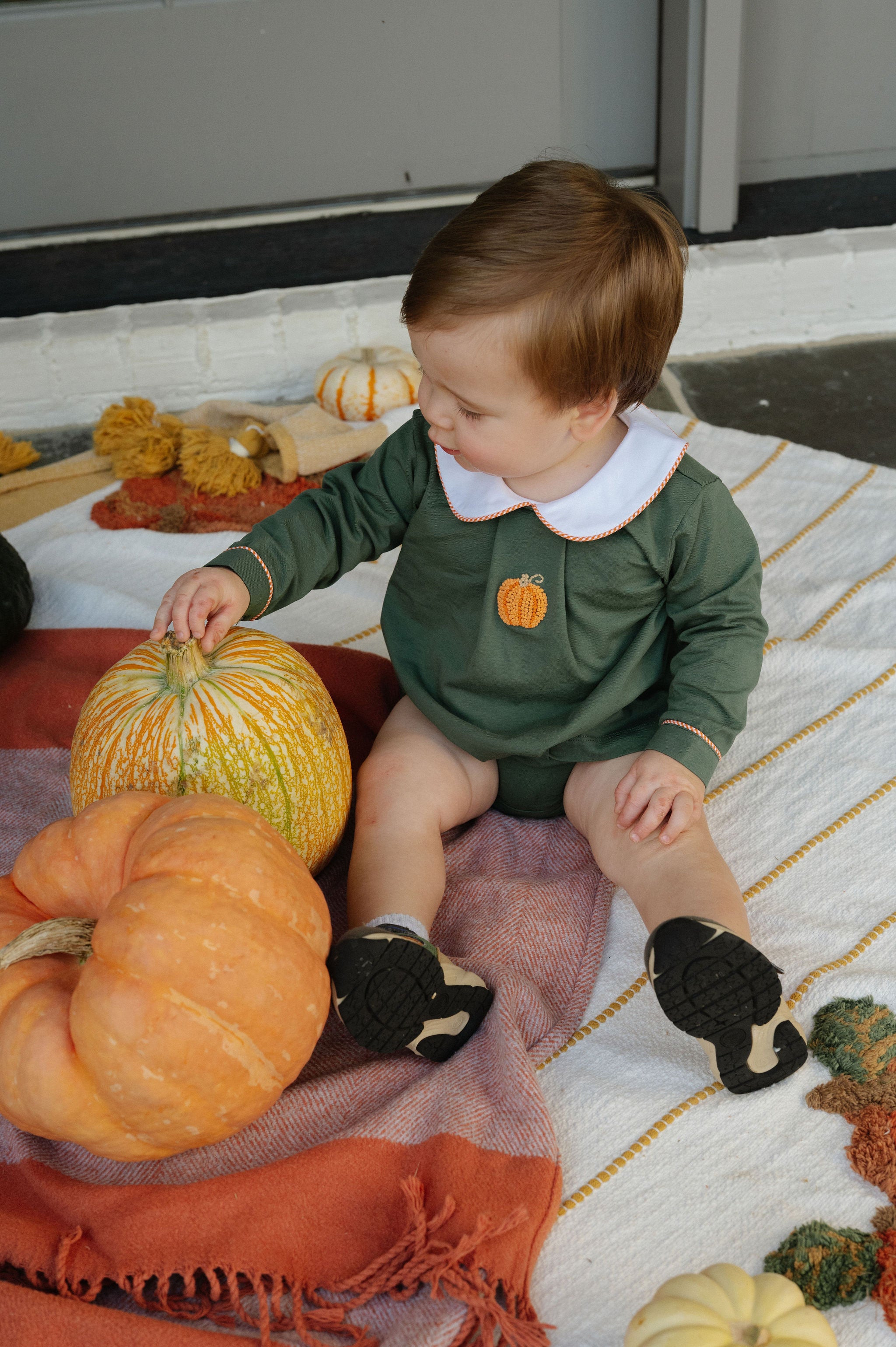 Pumpkin Pleats Peter Bloomer Set