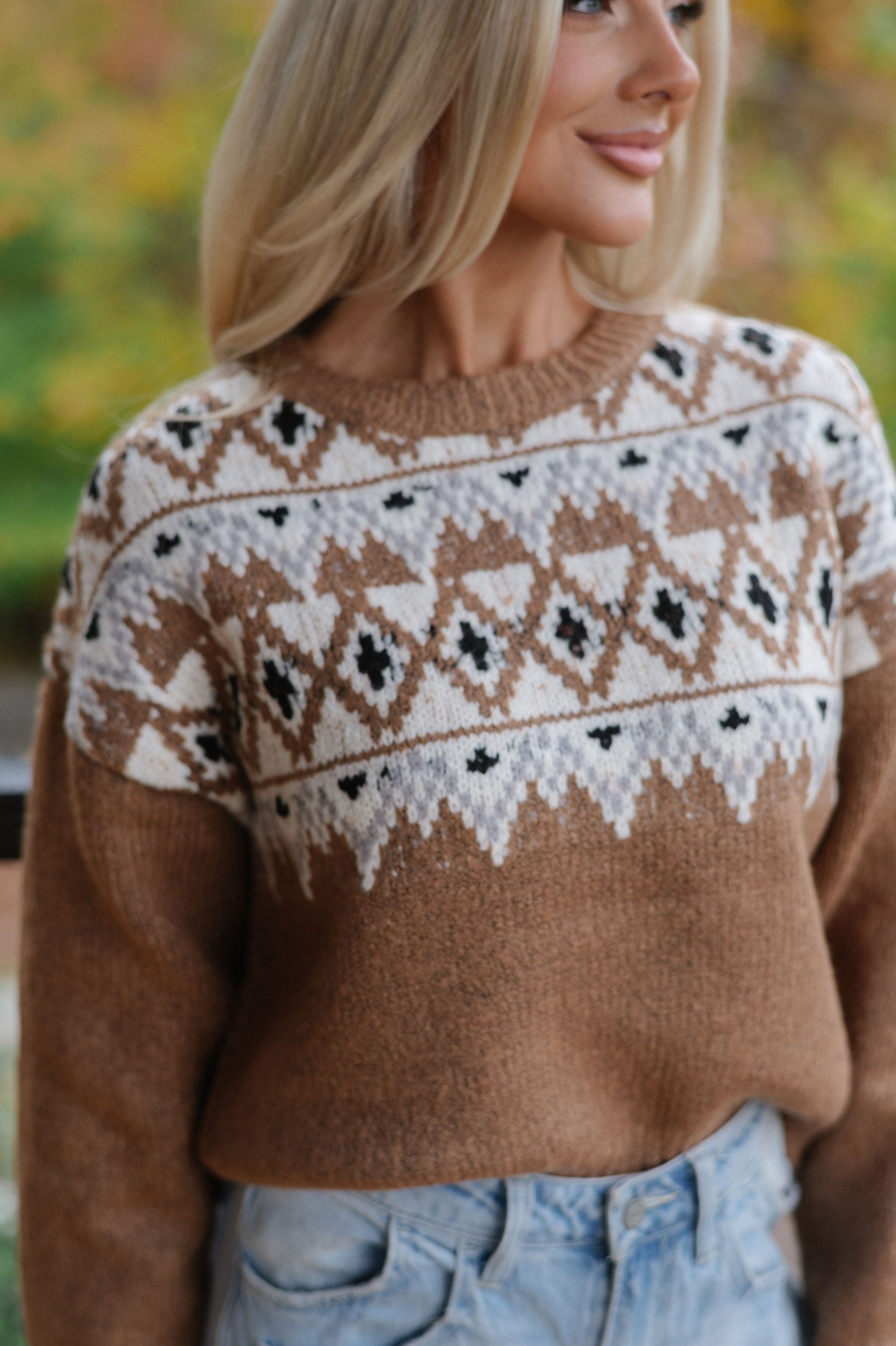 Grayson Sweater-Brown