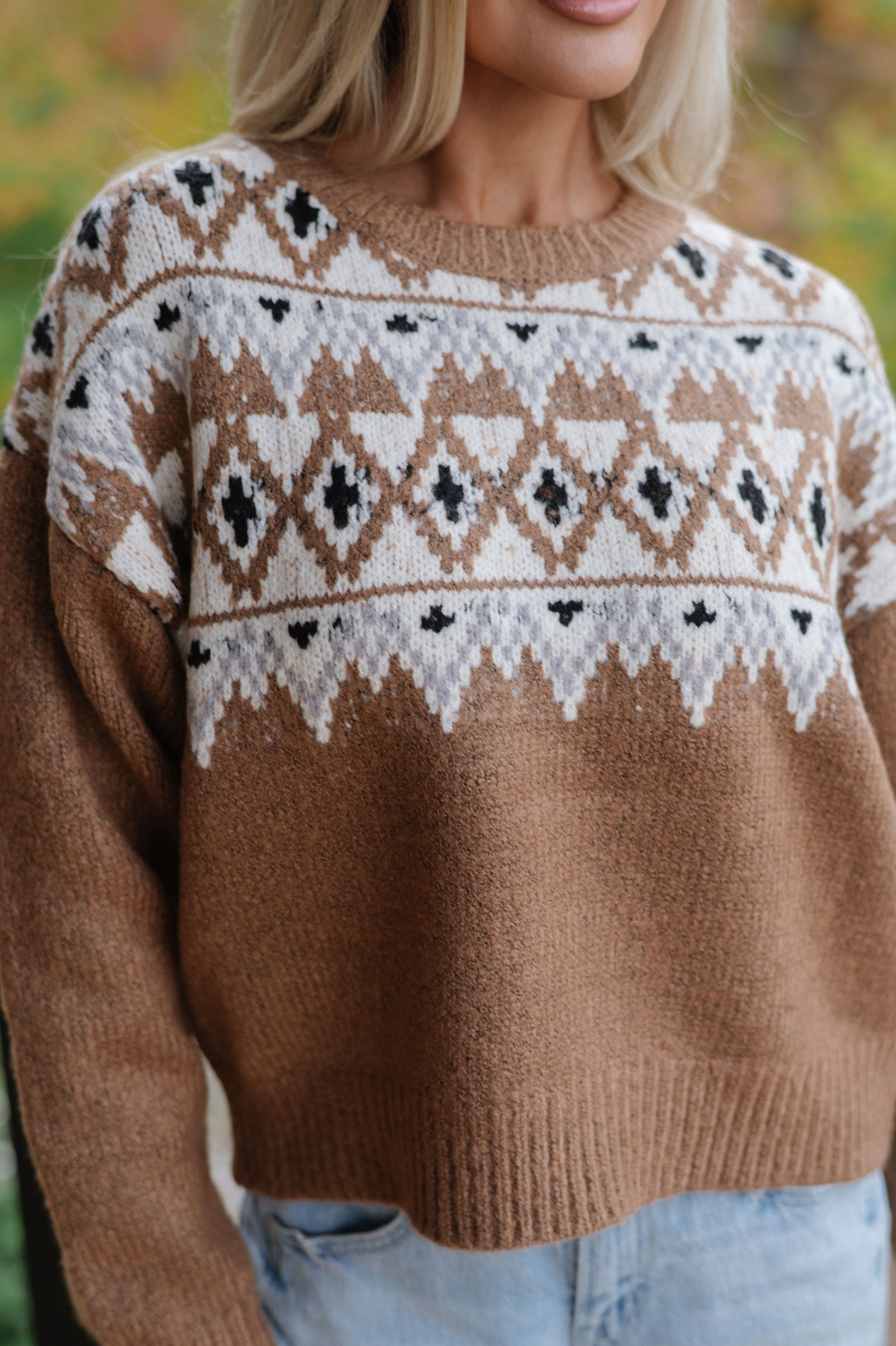 Grayson Sweater-Brown