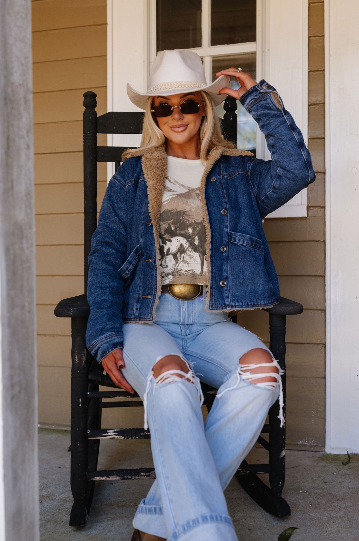 Graham Jacket-Medium Wash