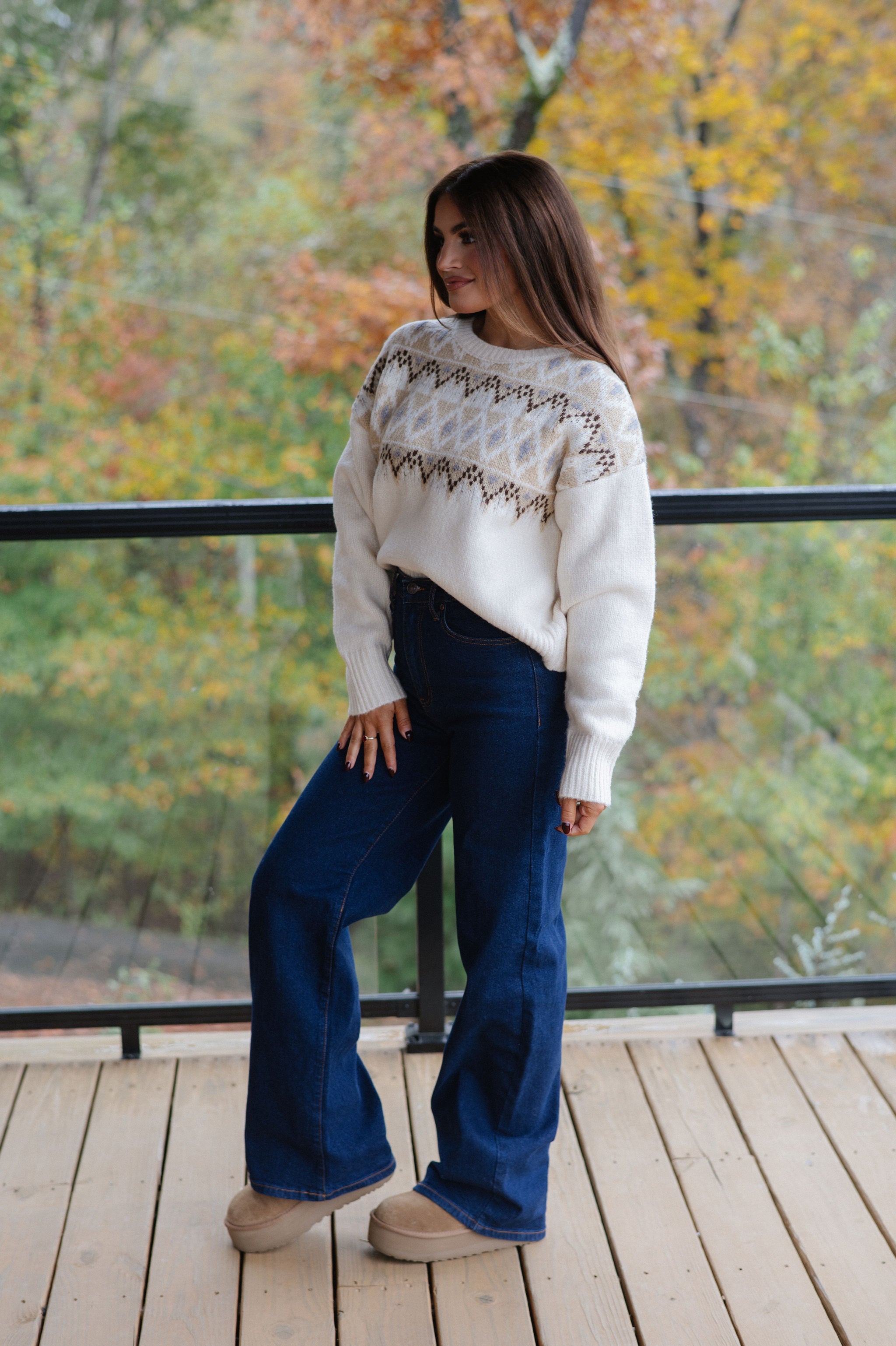 Grayson Sweater-Cream