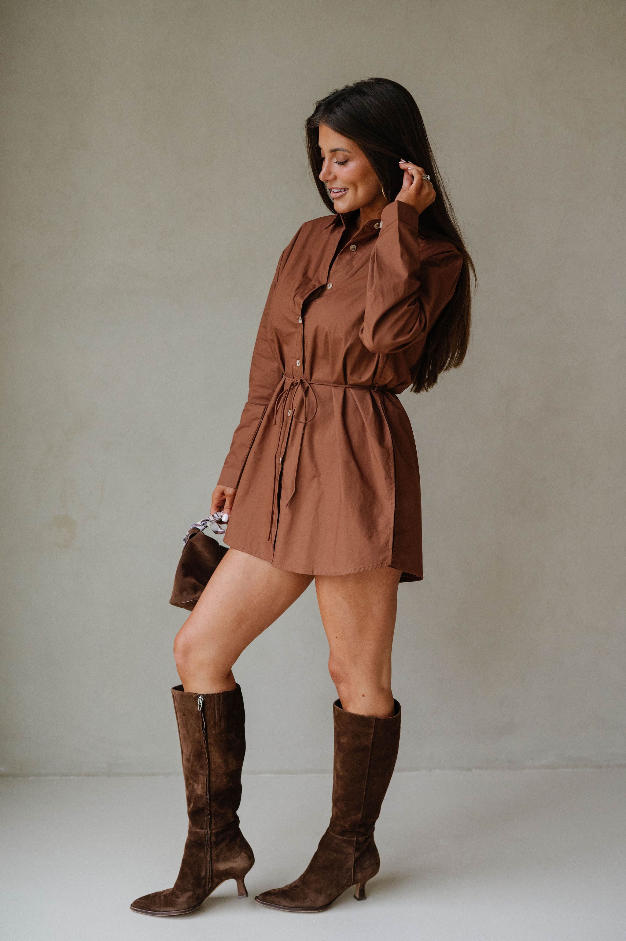 Mallie Romper-Brown