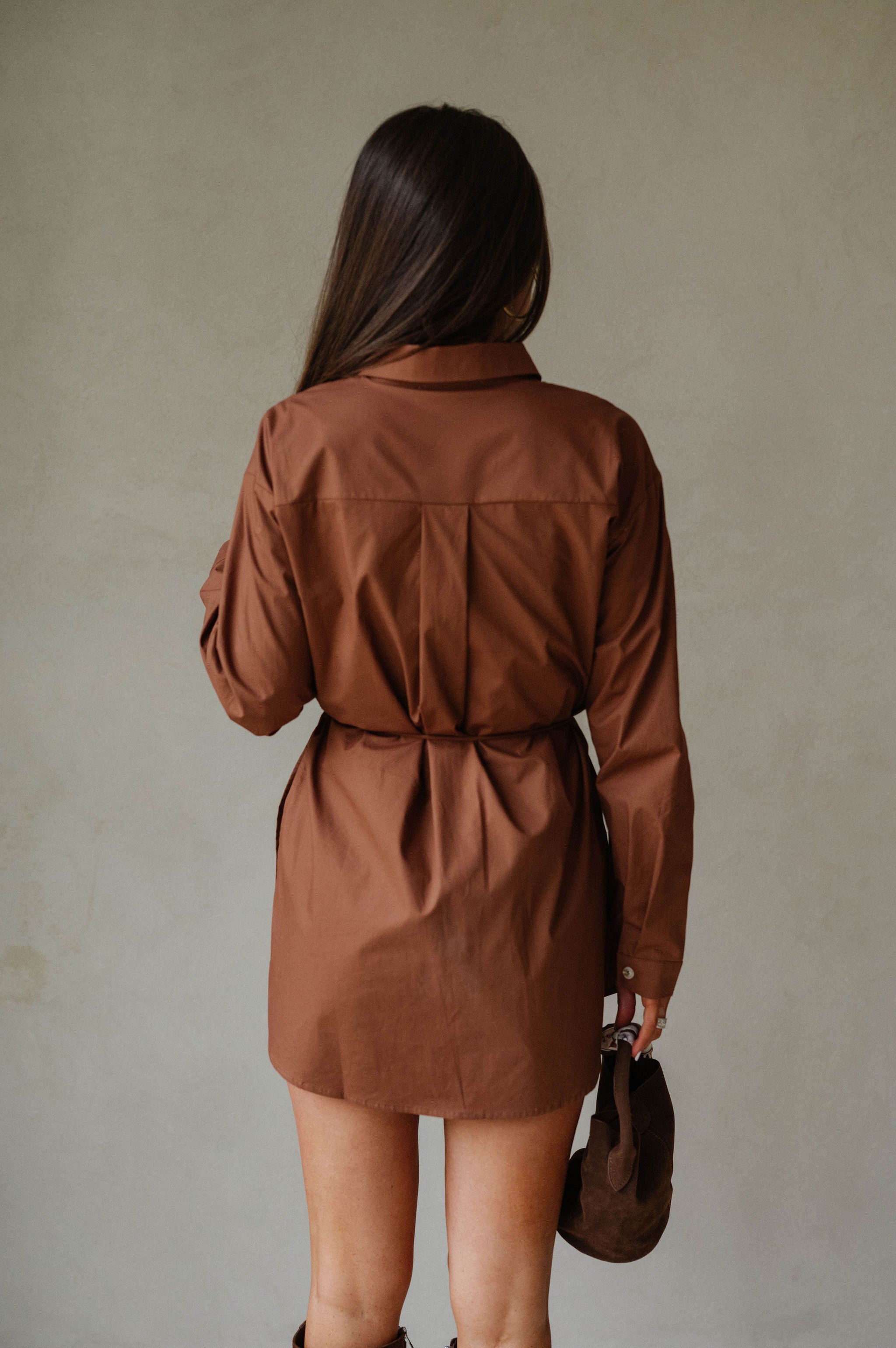 Mallie Romper-Brown