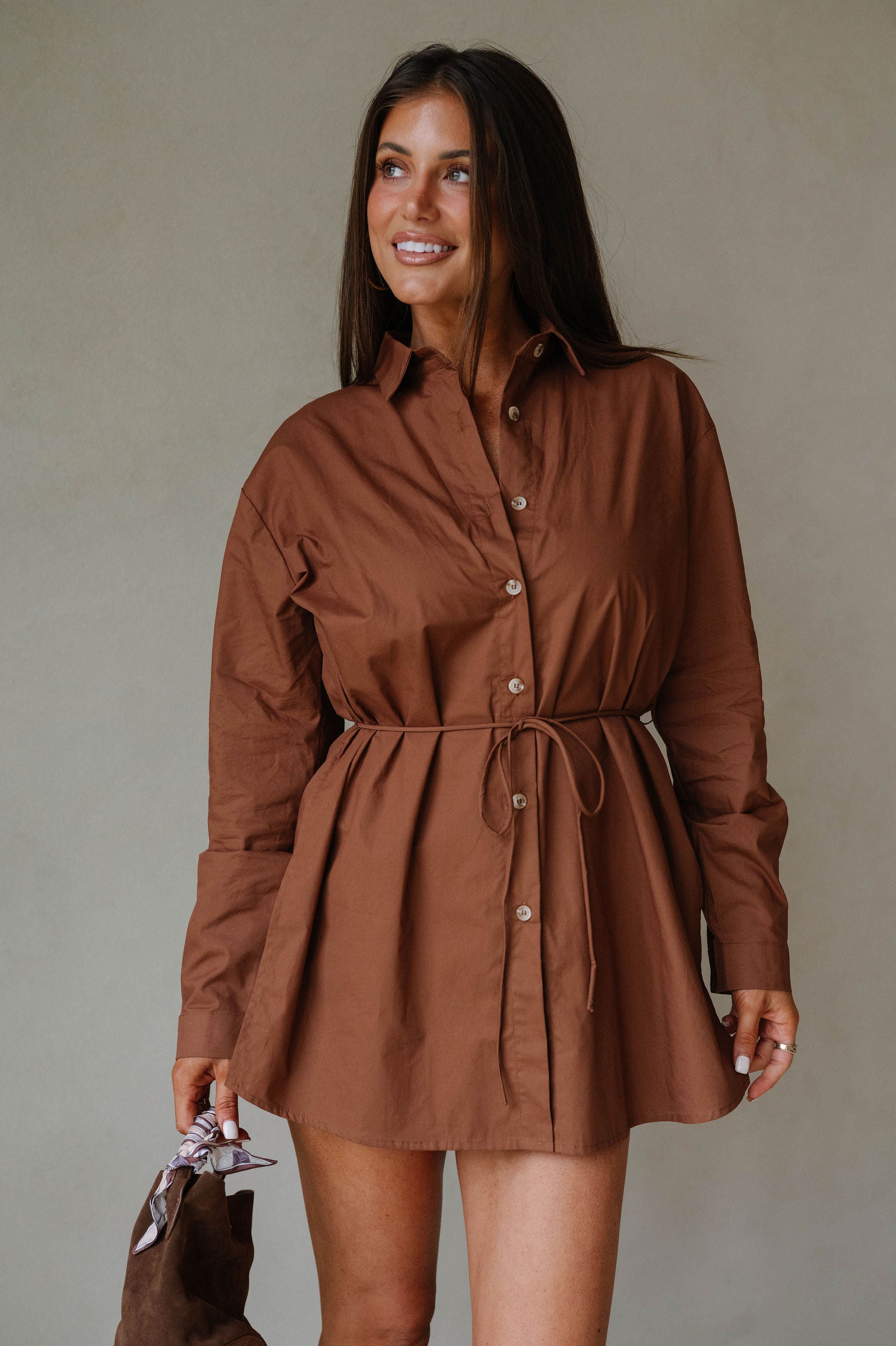 Mallie Romper-Brown