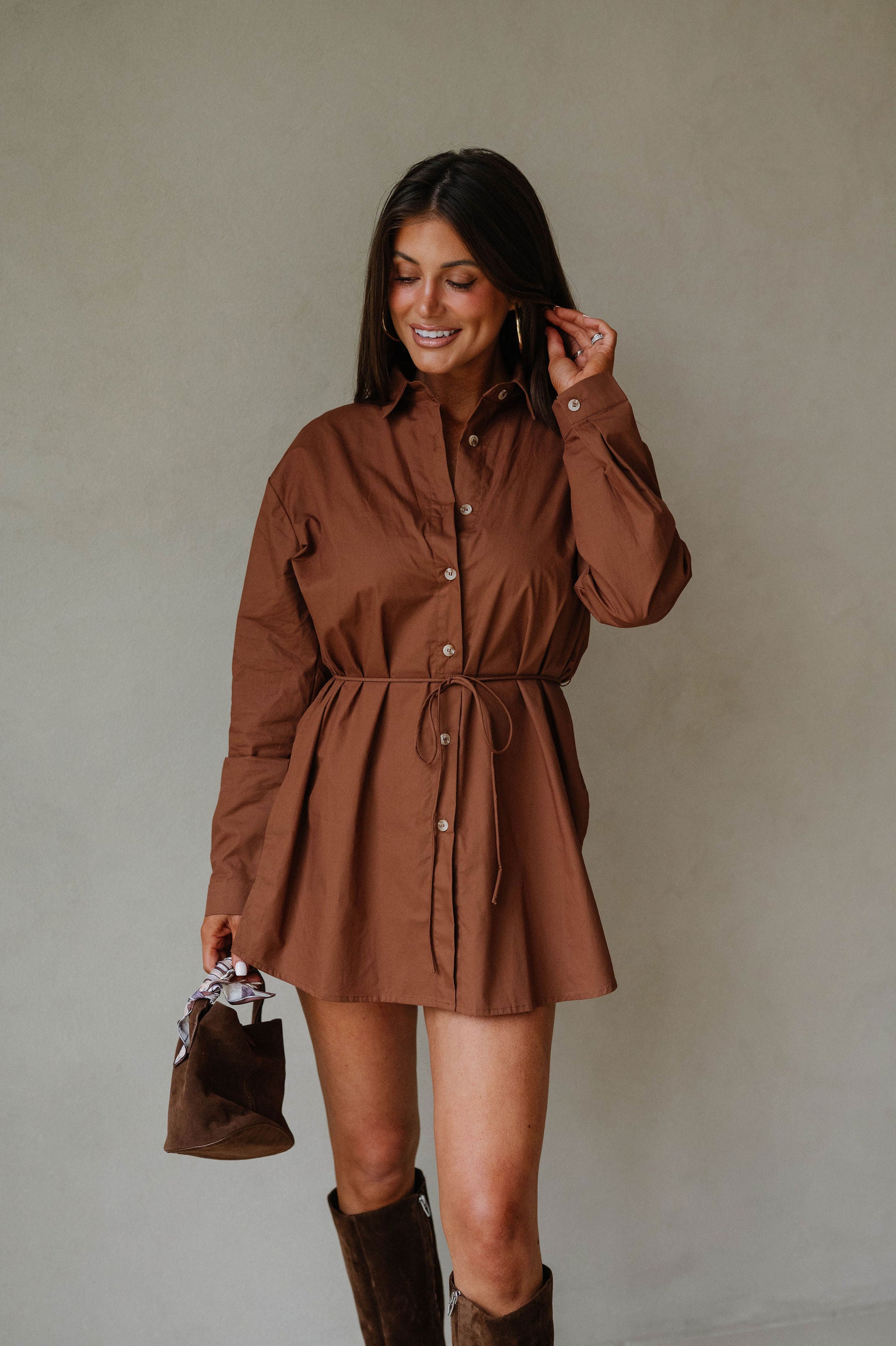 Mallie Romper-Brown