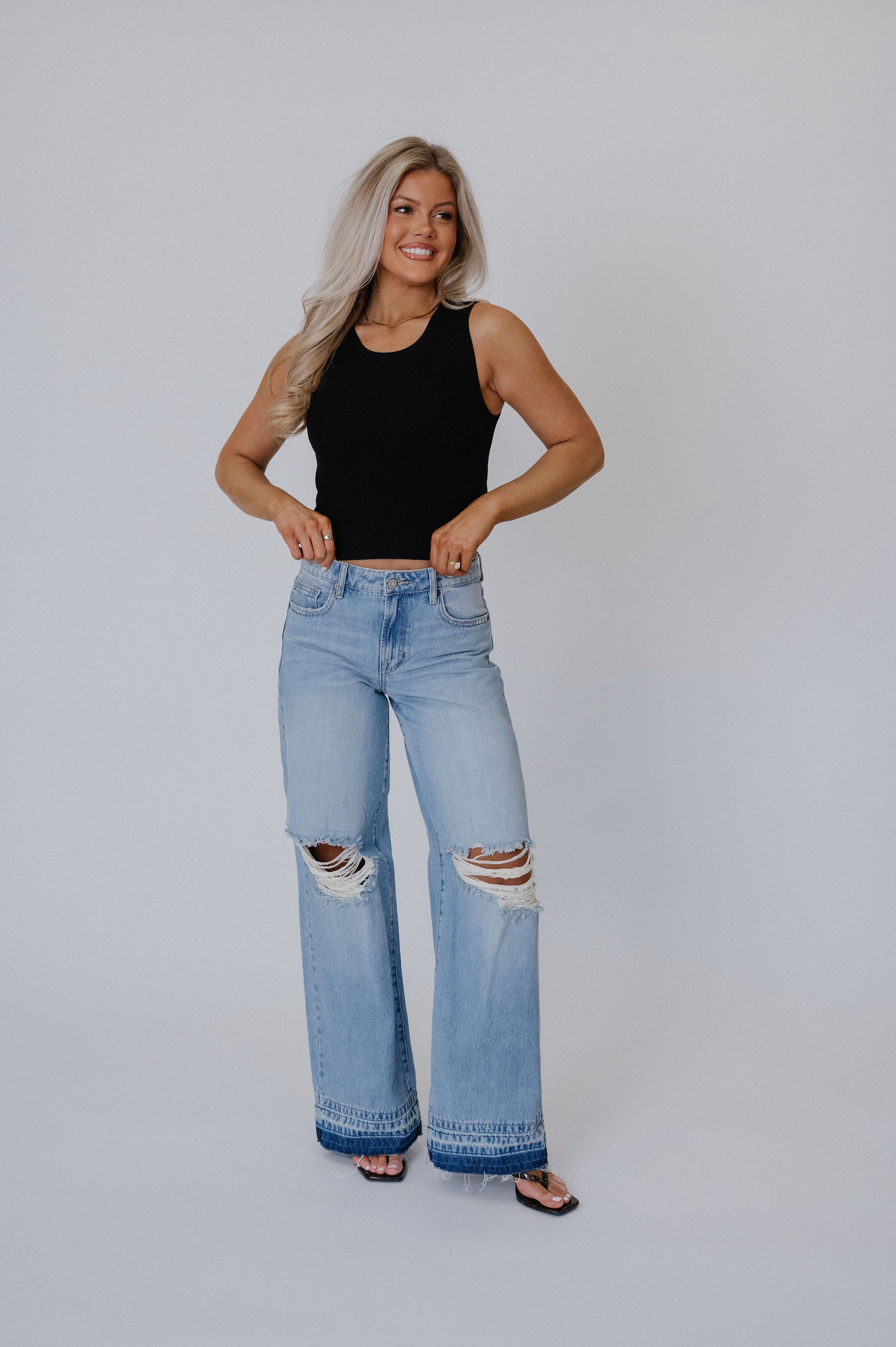 Vincent Wide Leg Jean-Medium