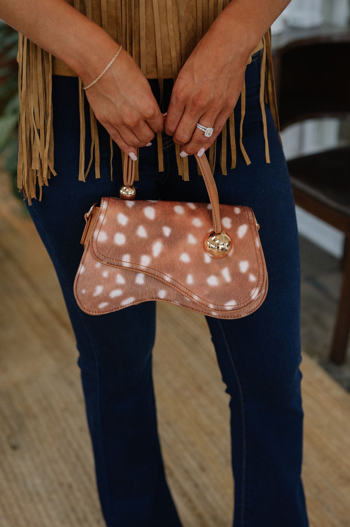 Rae Mini Purse-Bambi/Brown
