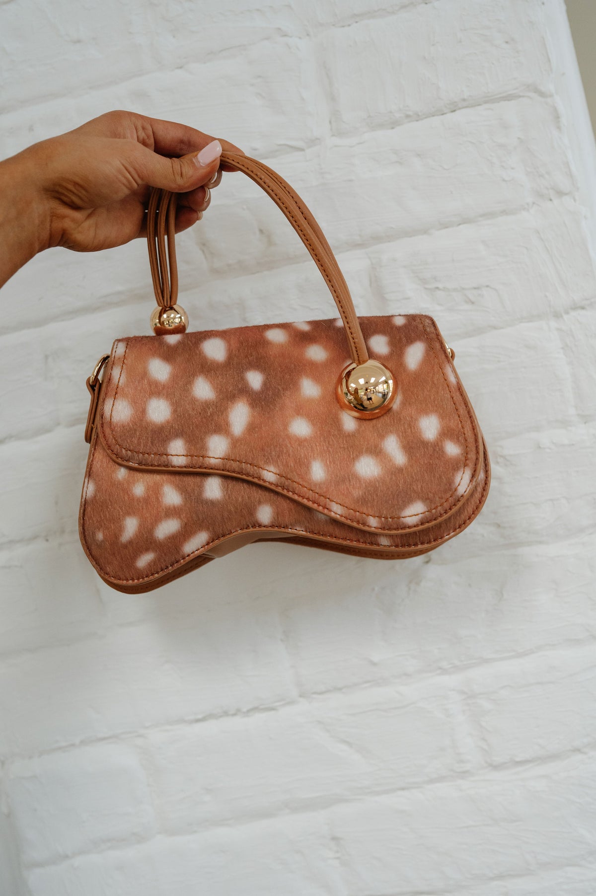 Rae Mini Purse-Bambi/Brown