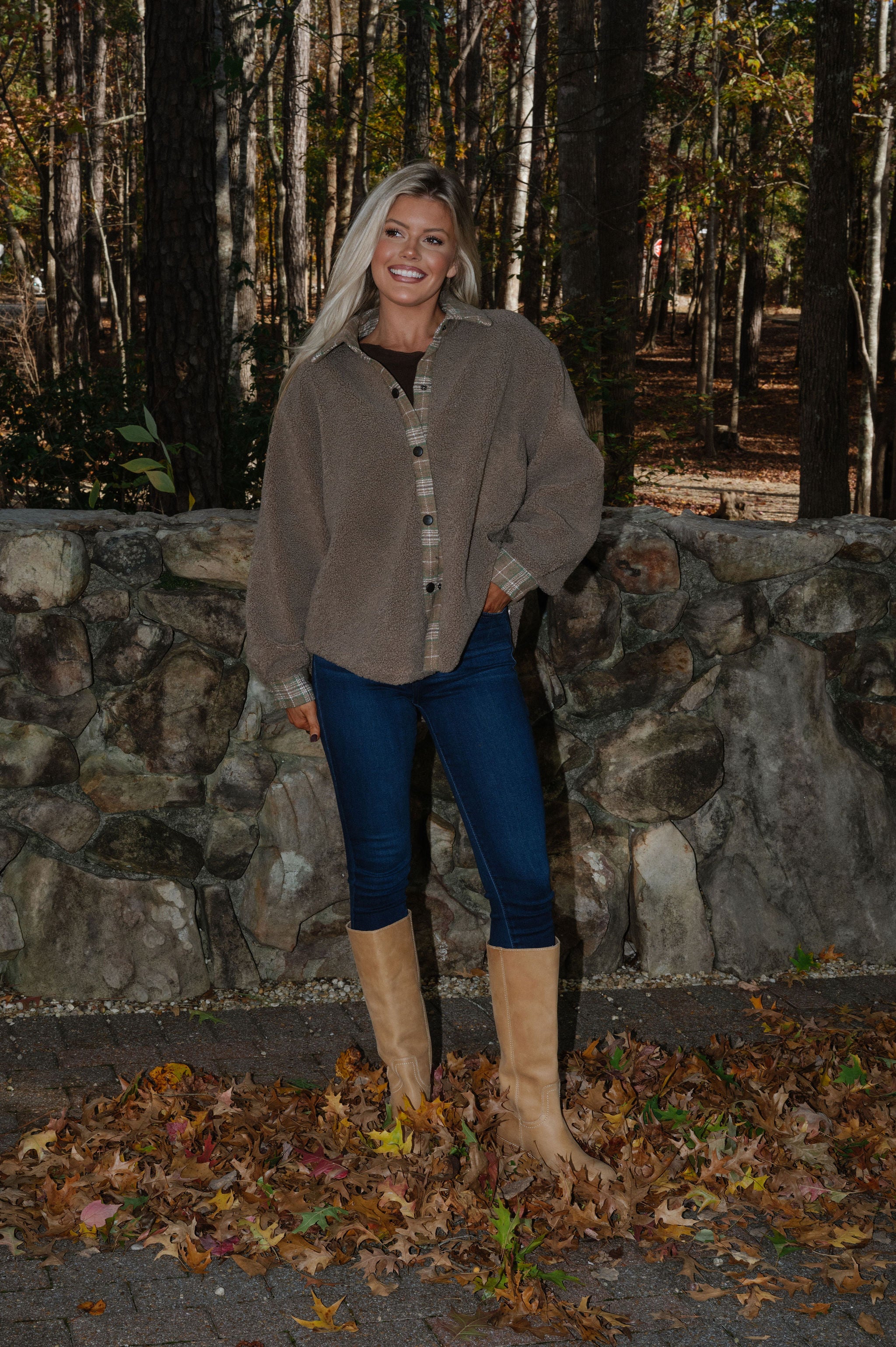 Duke Sherpa Jacket- Mocha