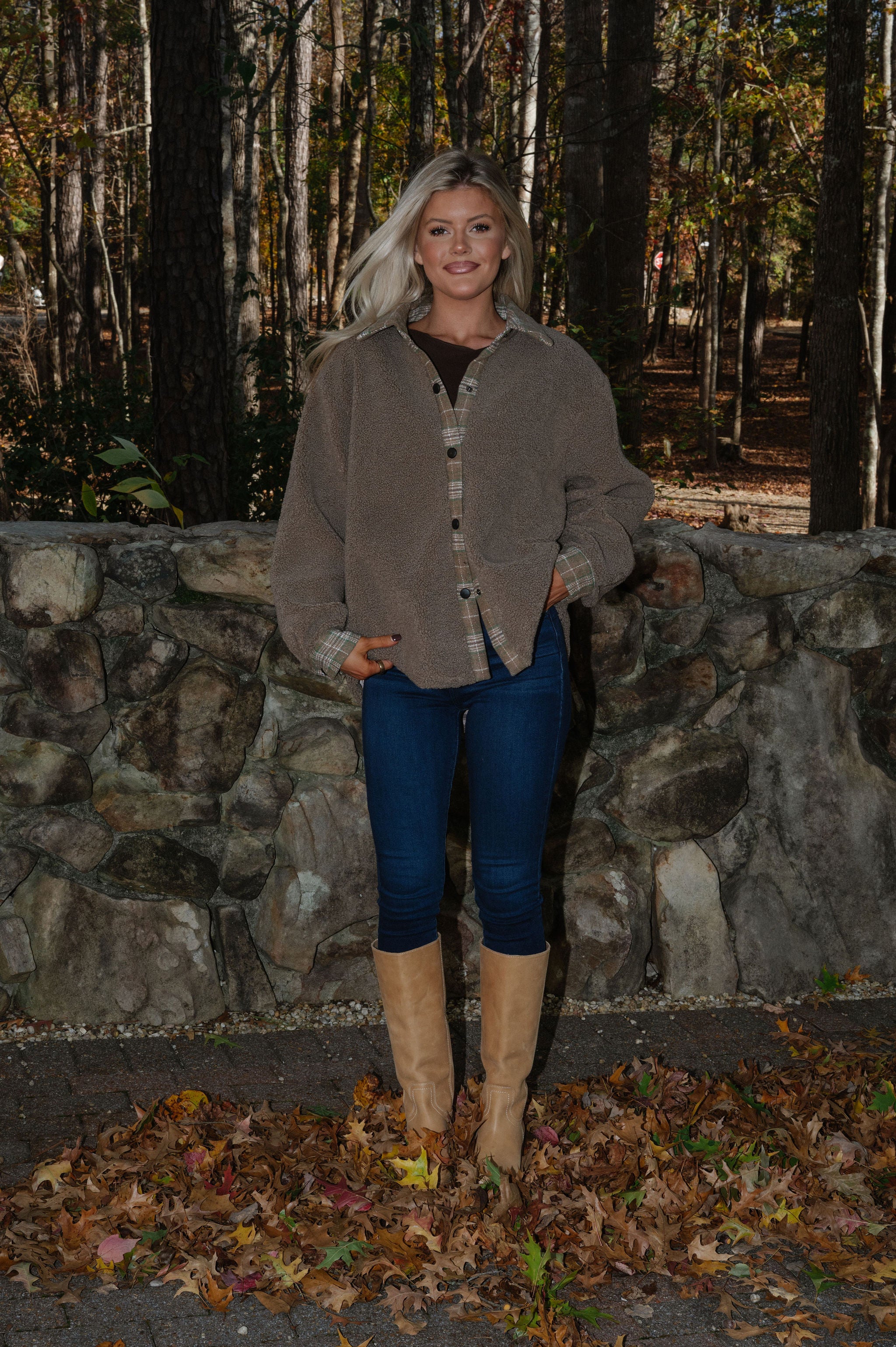 Duke Sherpa Jacket- Mocha