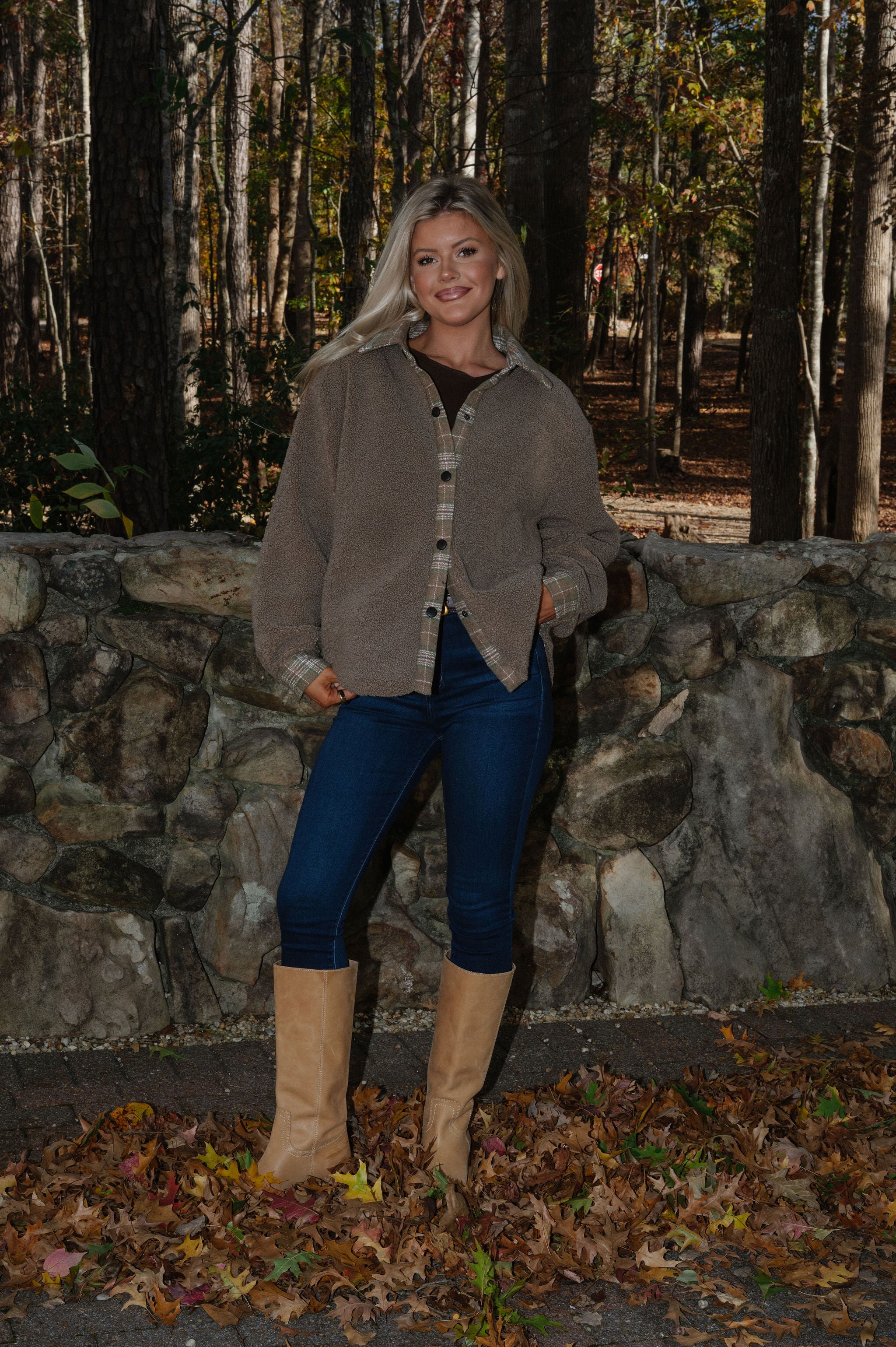 Duke Sherpa Jacket- Mocha