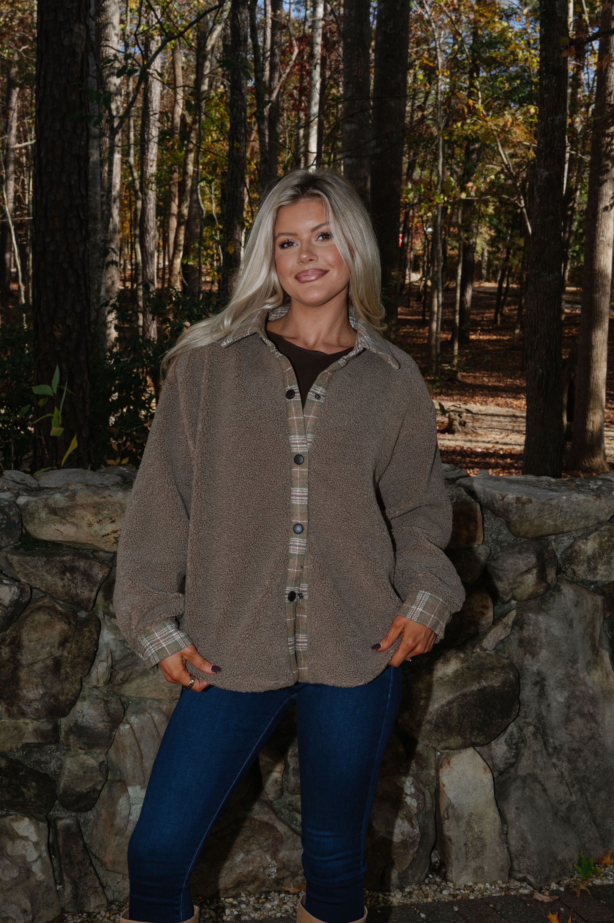 Duke Sherpa Jacket- Mocha