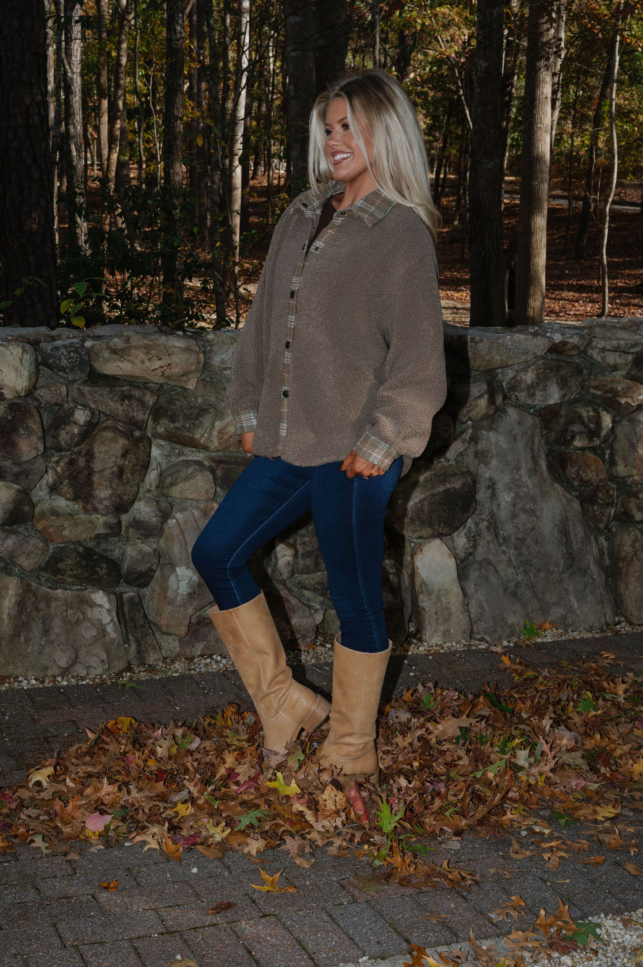 Duke Sherpa Jacket- Mocha