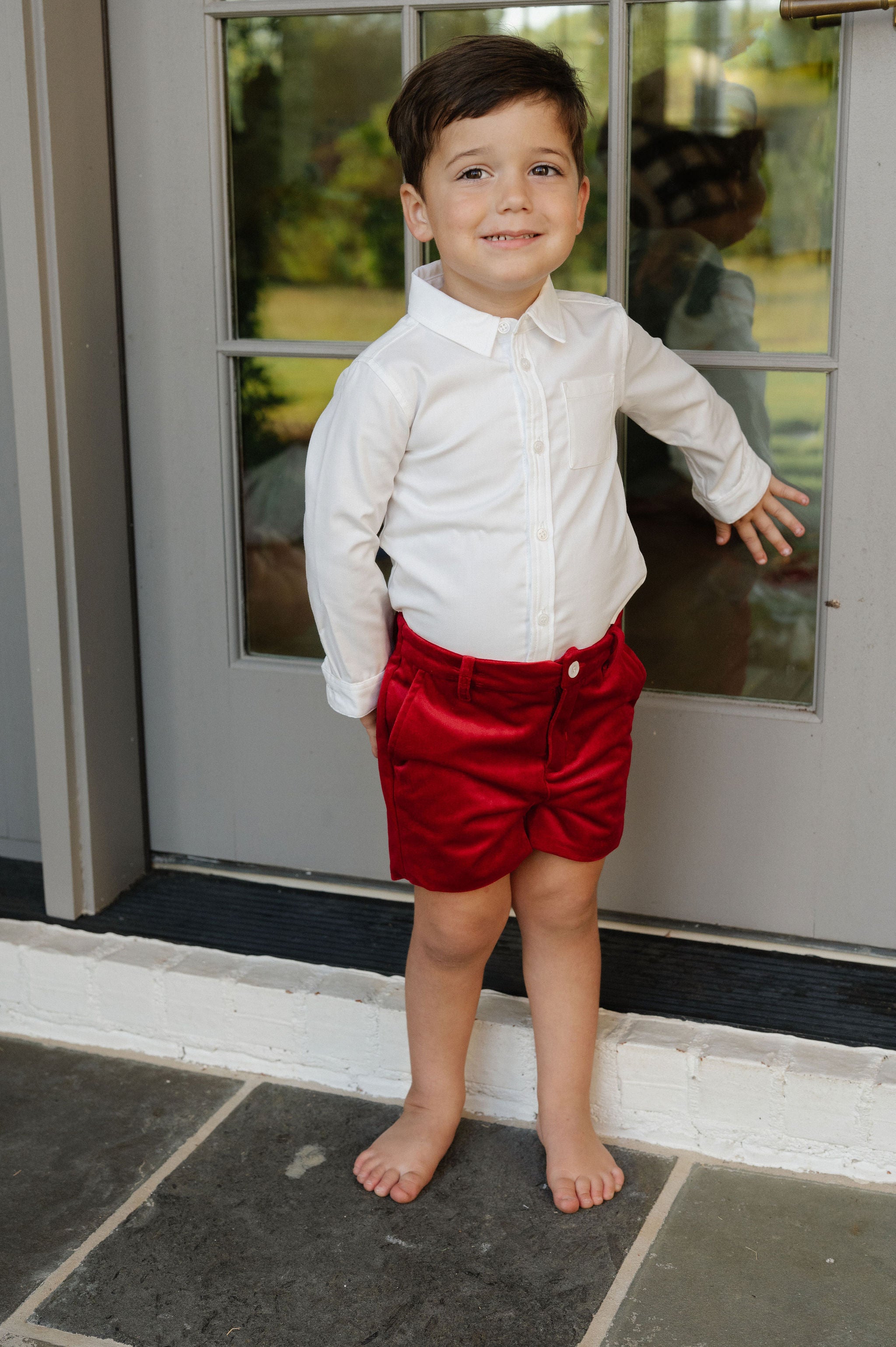 Deluxe Boy Shirt-Ivory