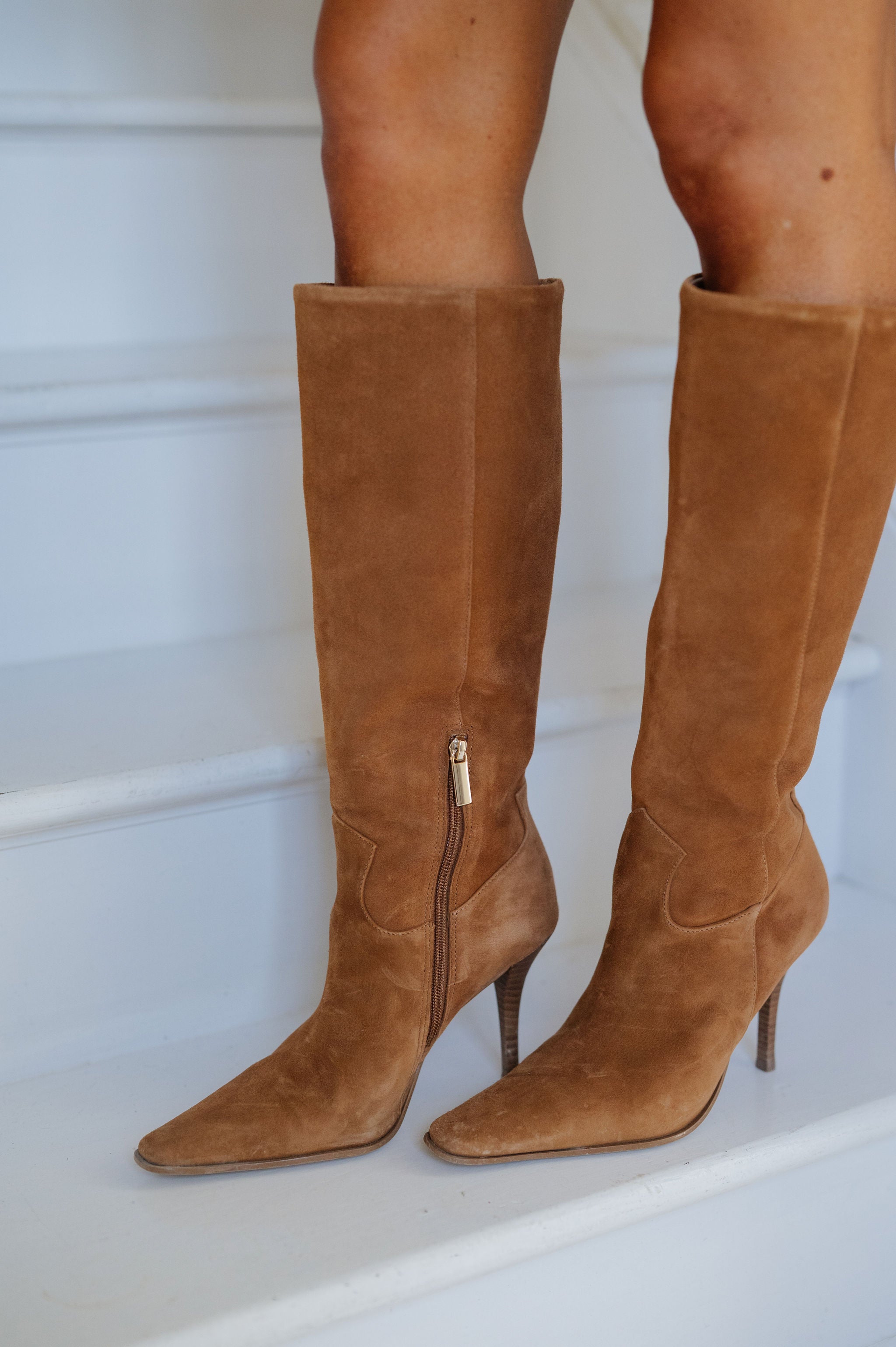 Wescot Suede Boot-Chestnut