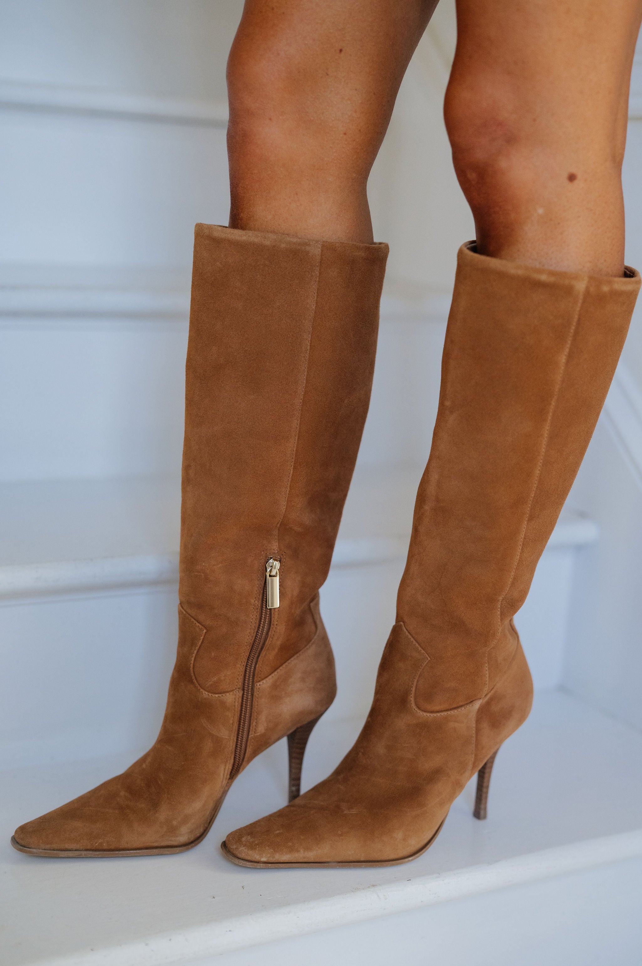 Wescot Suede Boot-Chestnut