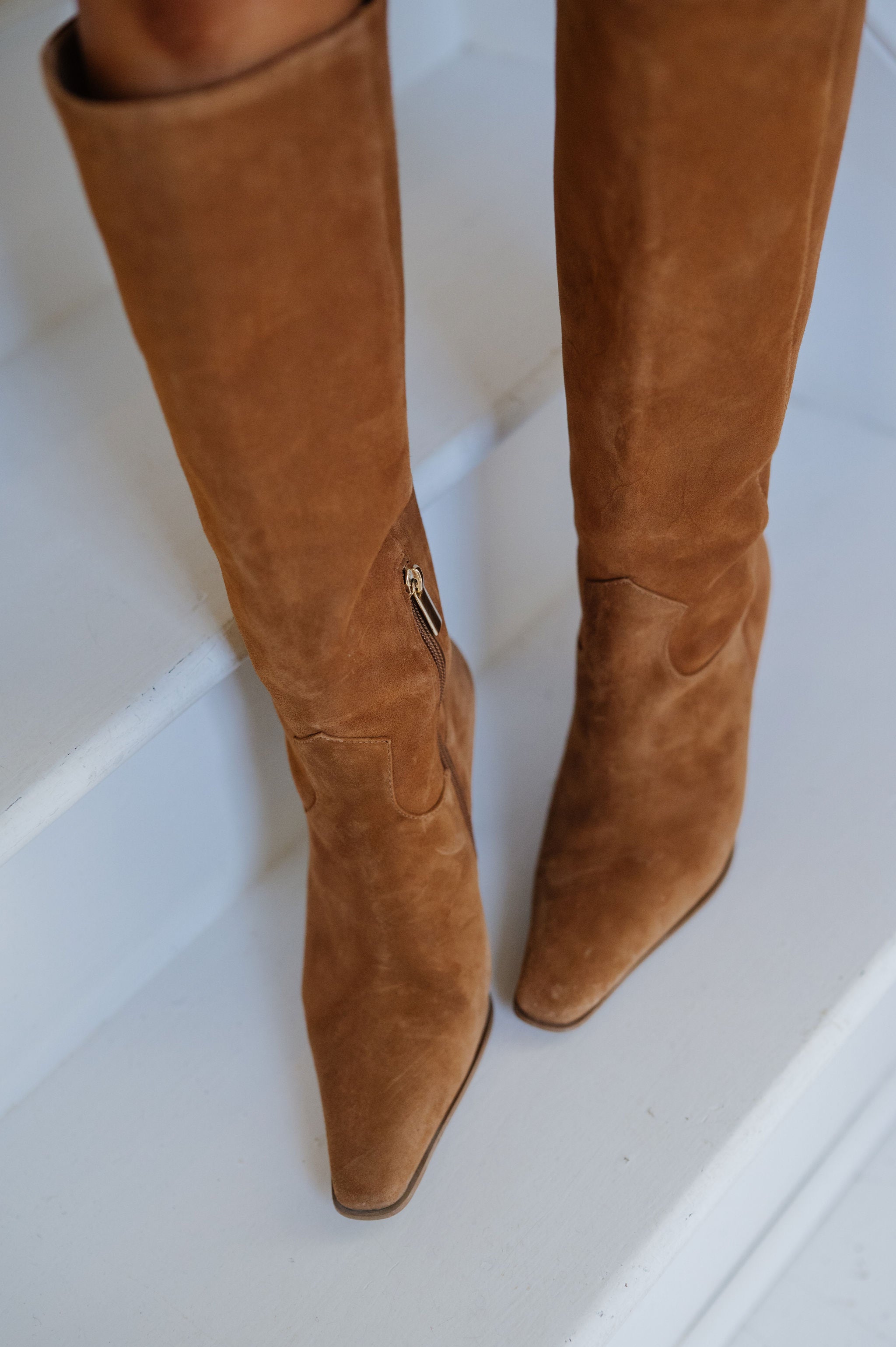 Wescot Suede Boot-Chestnut