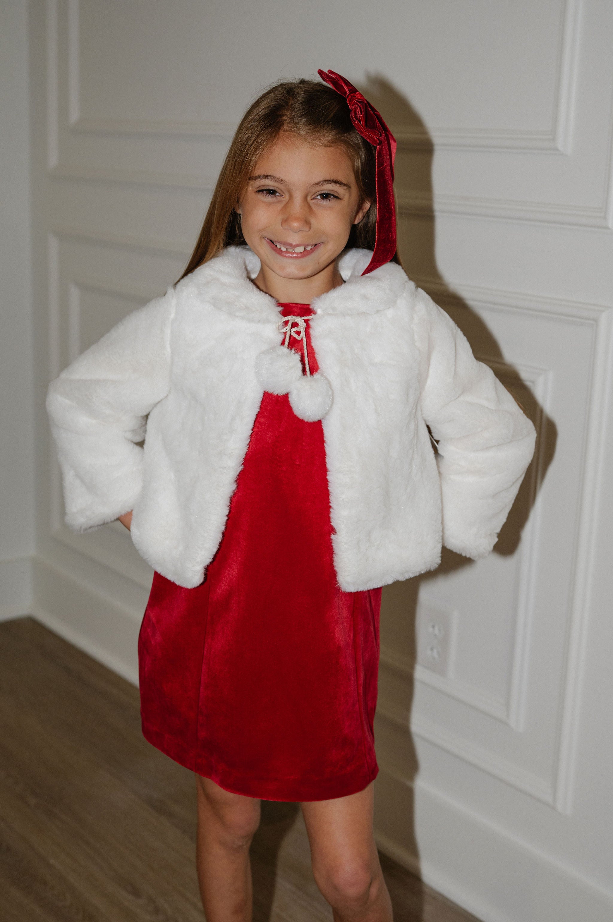 Cozy Fuzzy Coat-Ivory