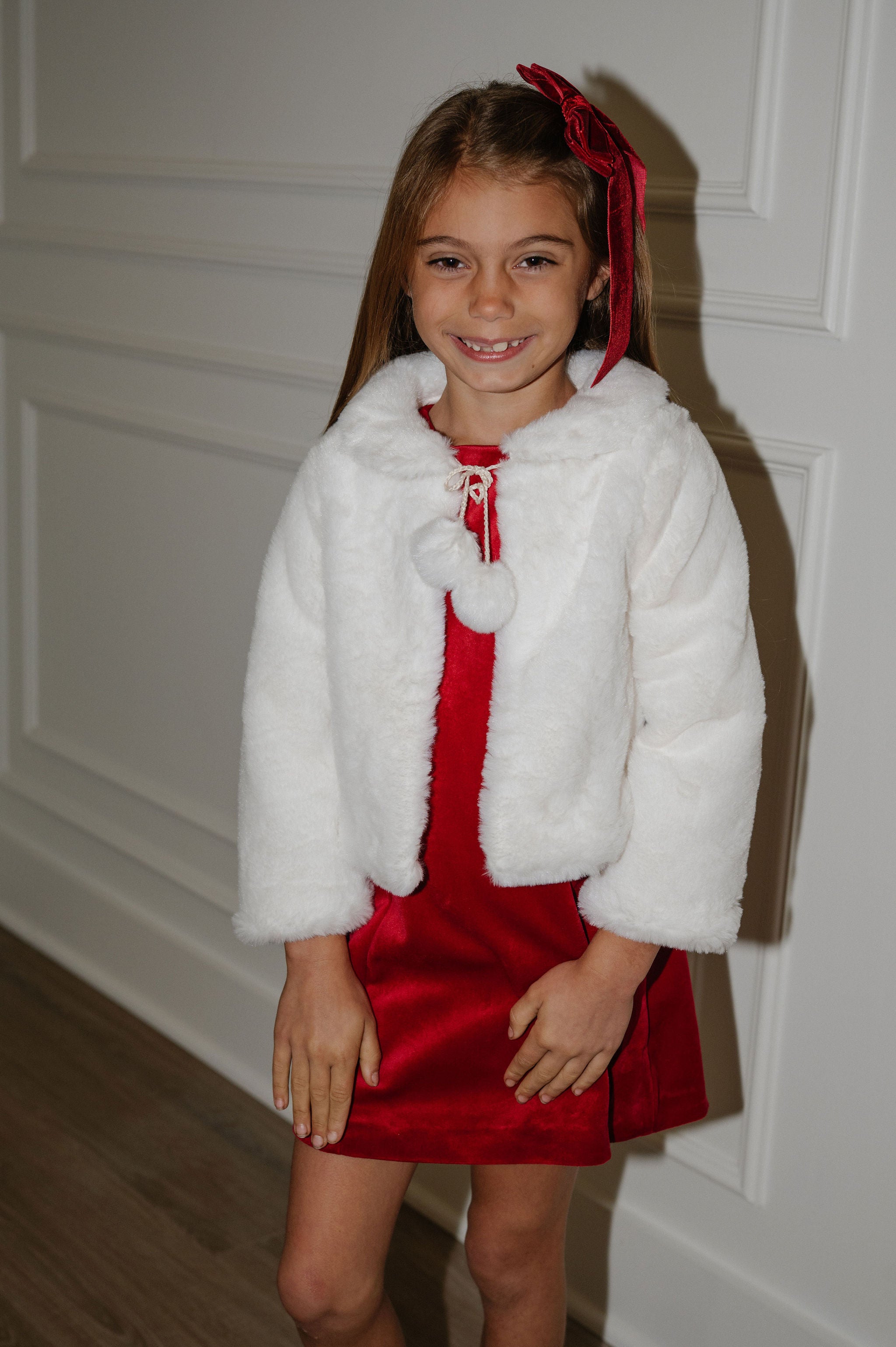 Cozy Fuzzy Coat-Ivory