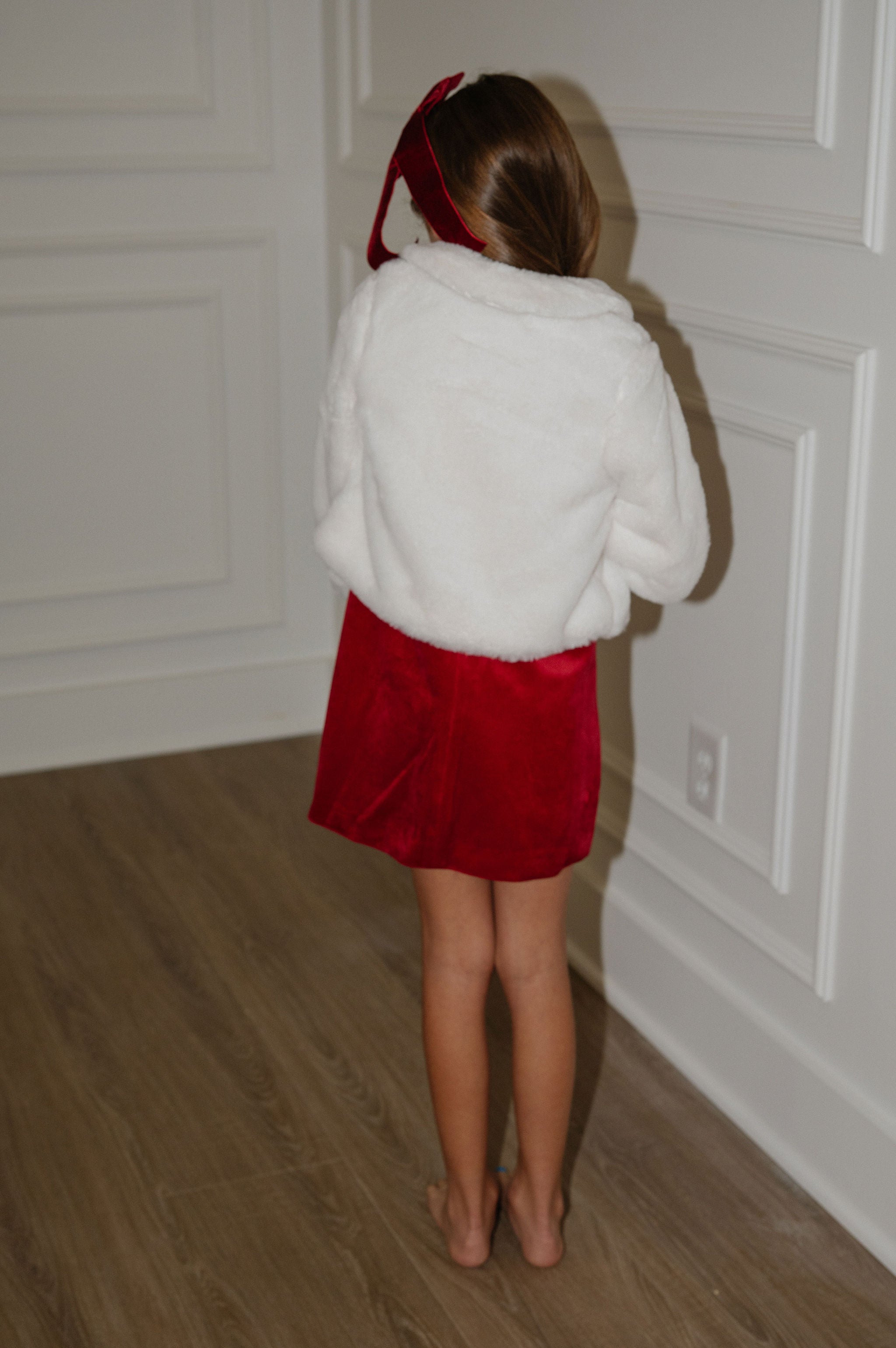 Cozy Fuzzy Coat-Ivory