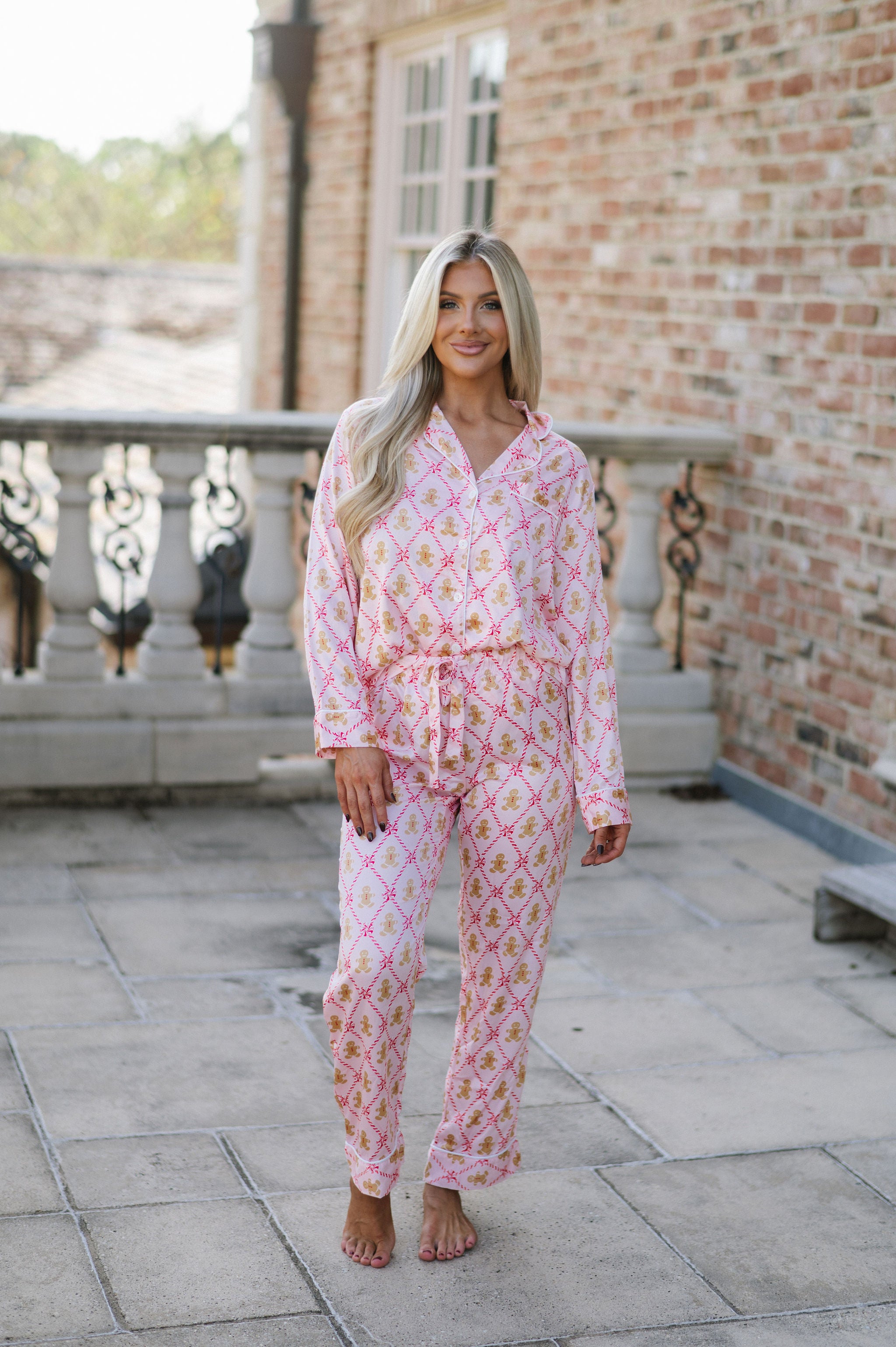 Way To My Heart Silky Pajama Set