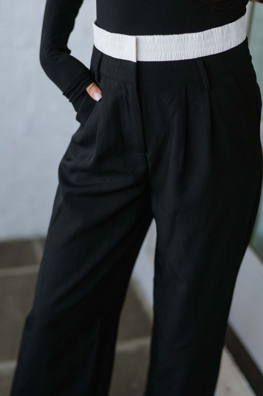 Ivana Dress Pants- Black