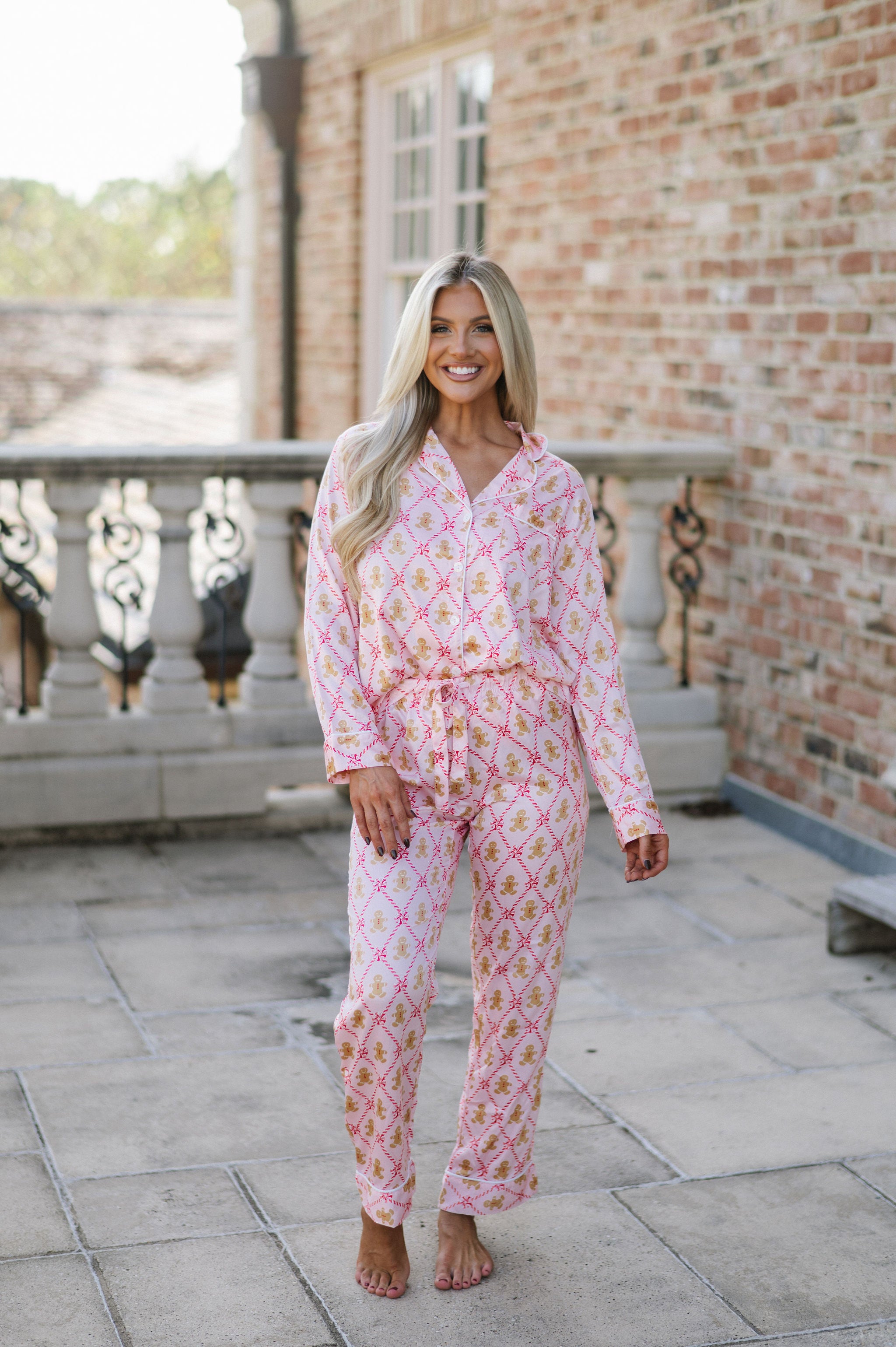 Way To My Heart Silky Pajama Set