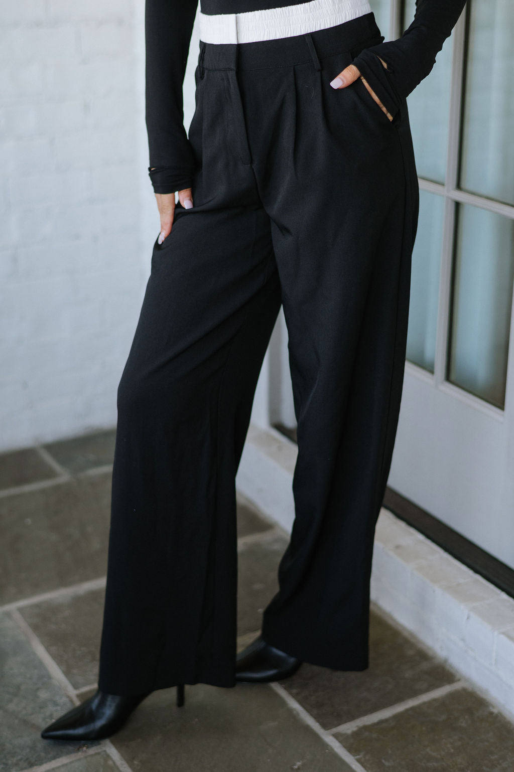 Ivana Dress Pants- Black