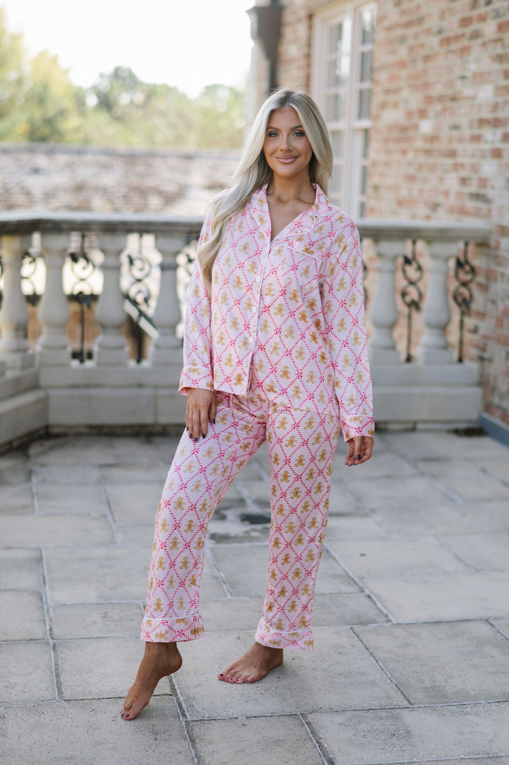 Way To My Heart Silky Pajama Set