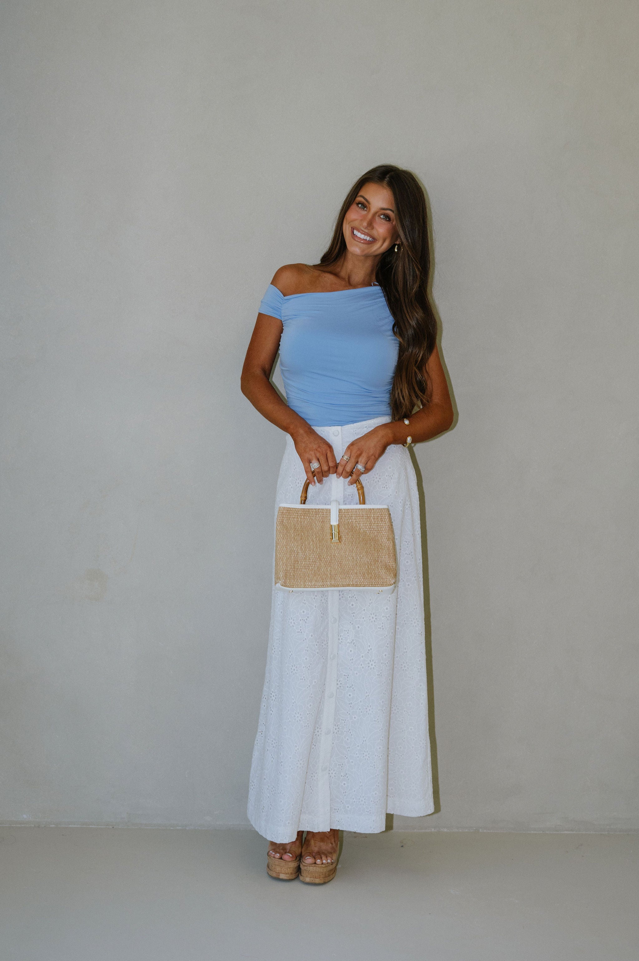 Savvy Skirt- Ivory