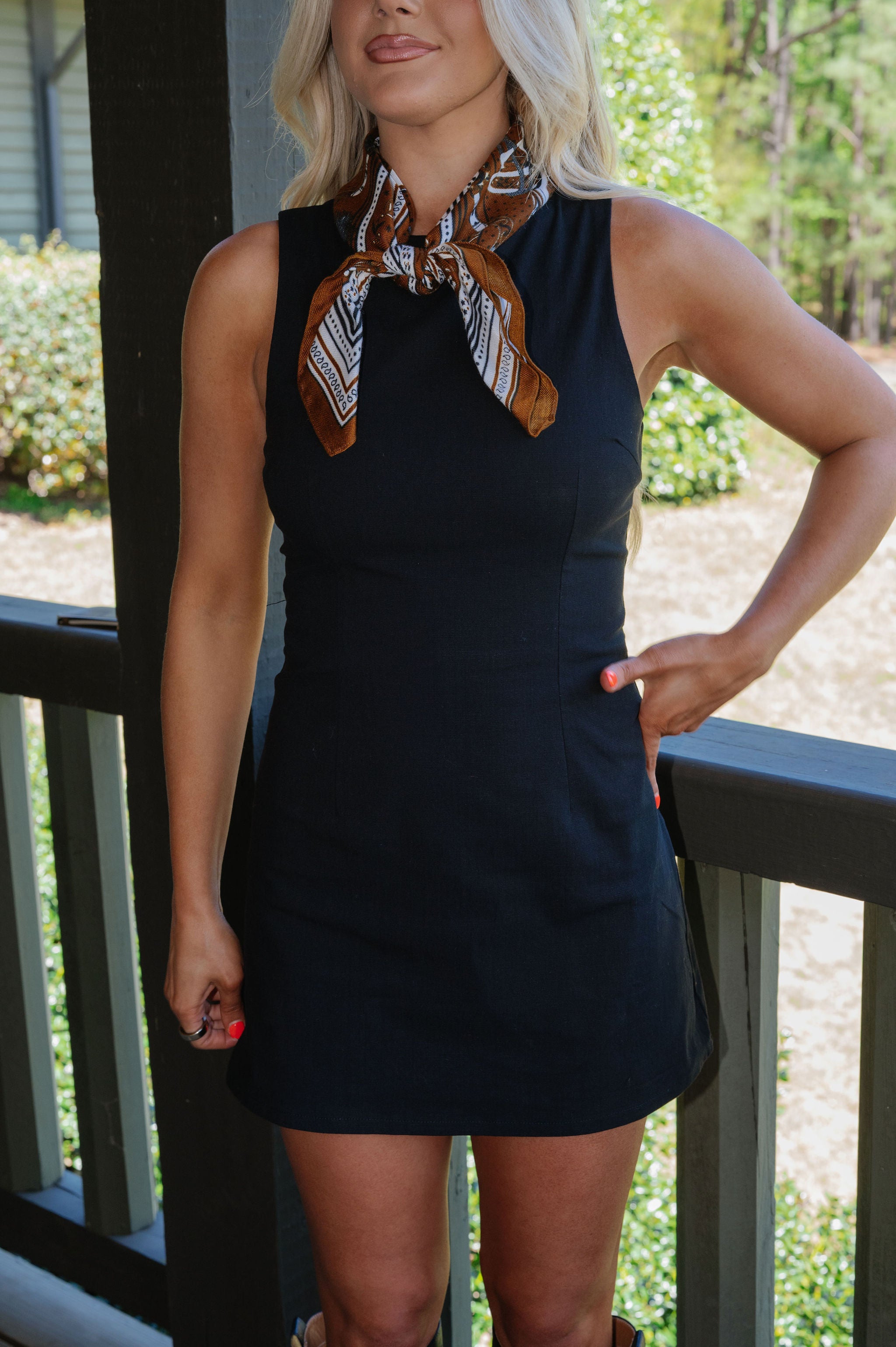 Juna Mini Dress-Black